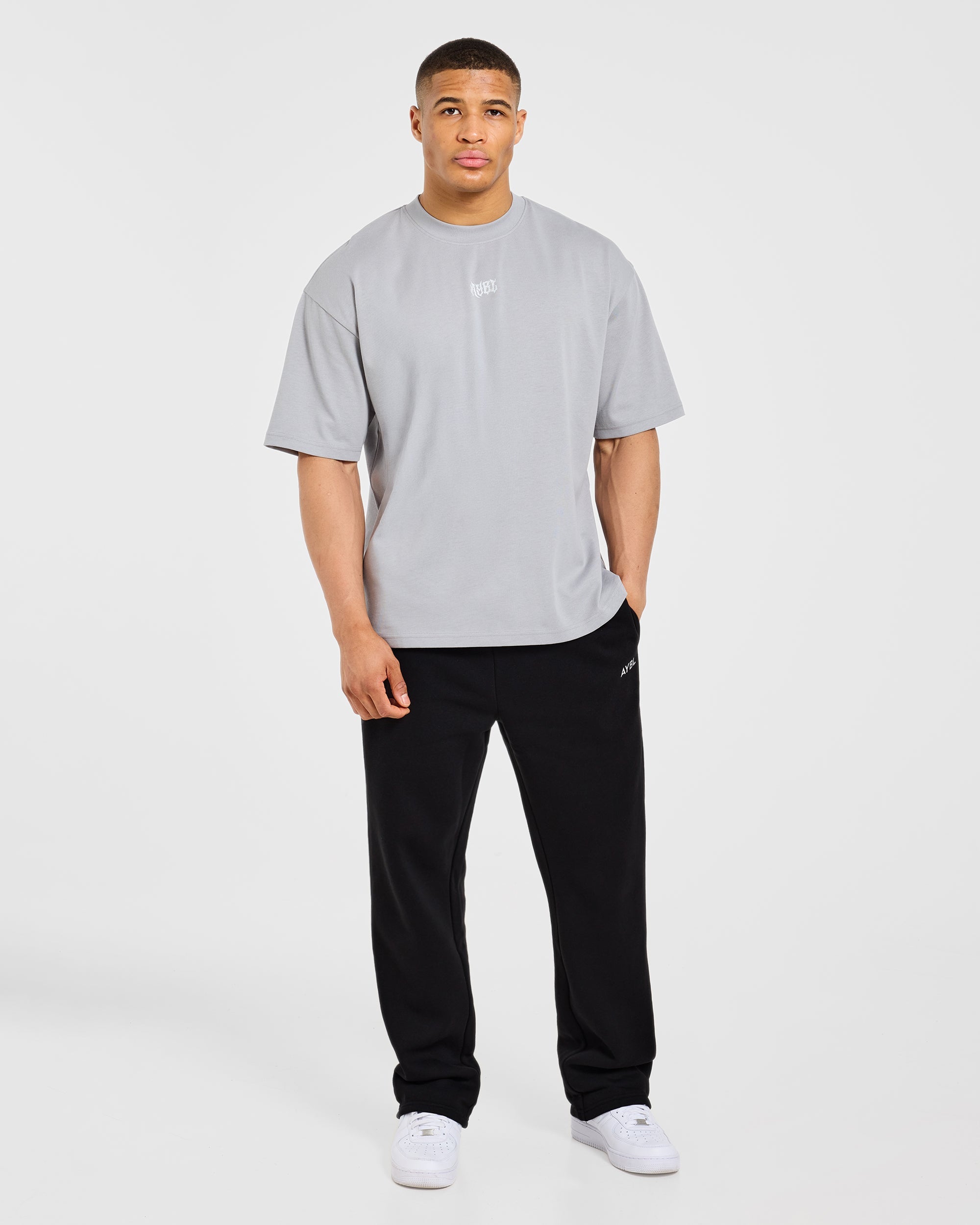 Lift Forge Oversized T Shirt - Storm Grijs
