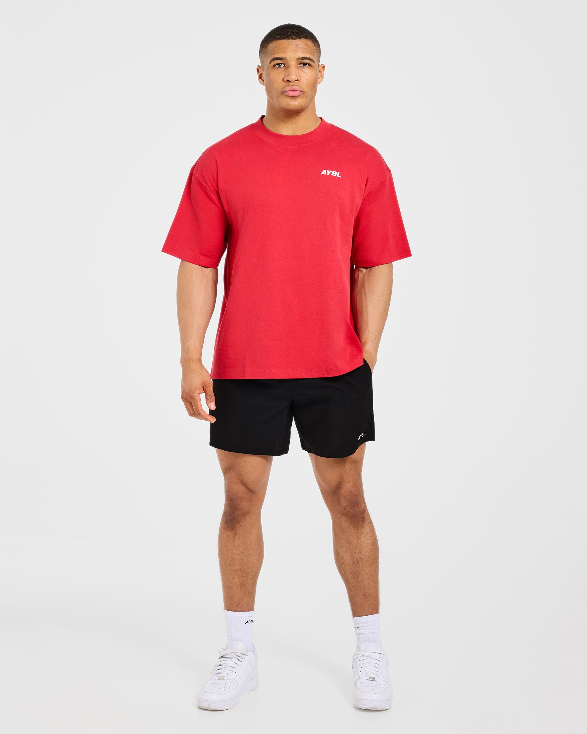 AYBL Sportswear 18 Oversized T Shirt - Rood
