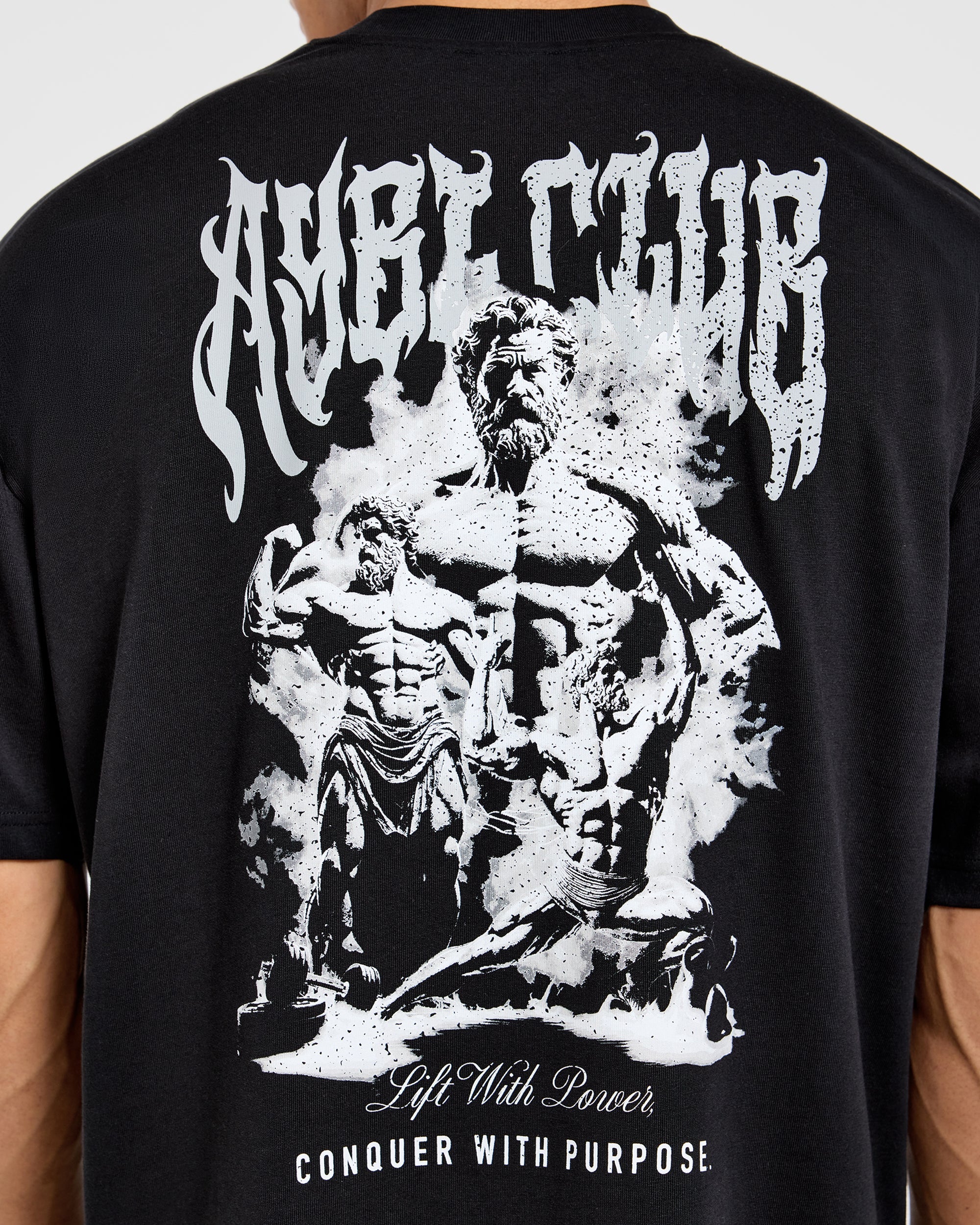 Lift Forge Oversized T Shirt - Zwart