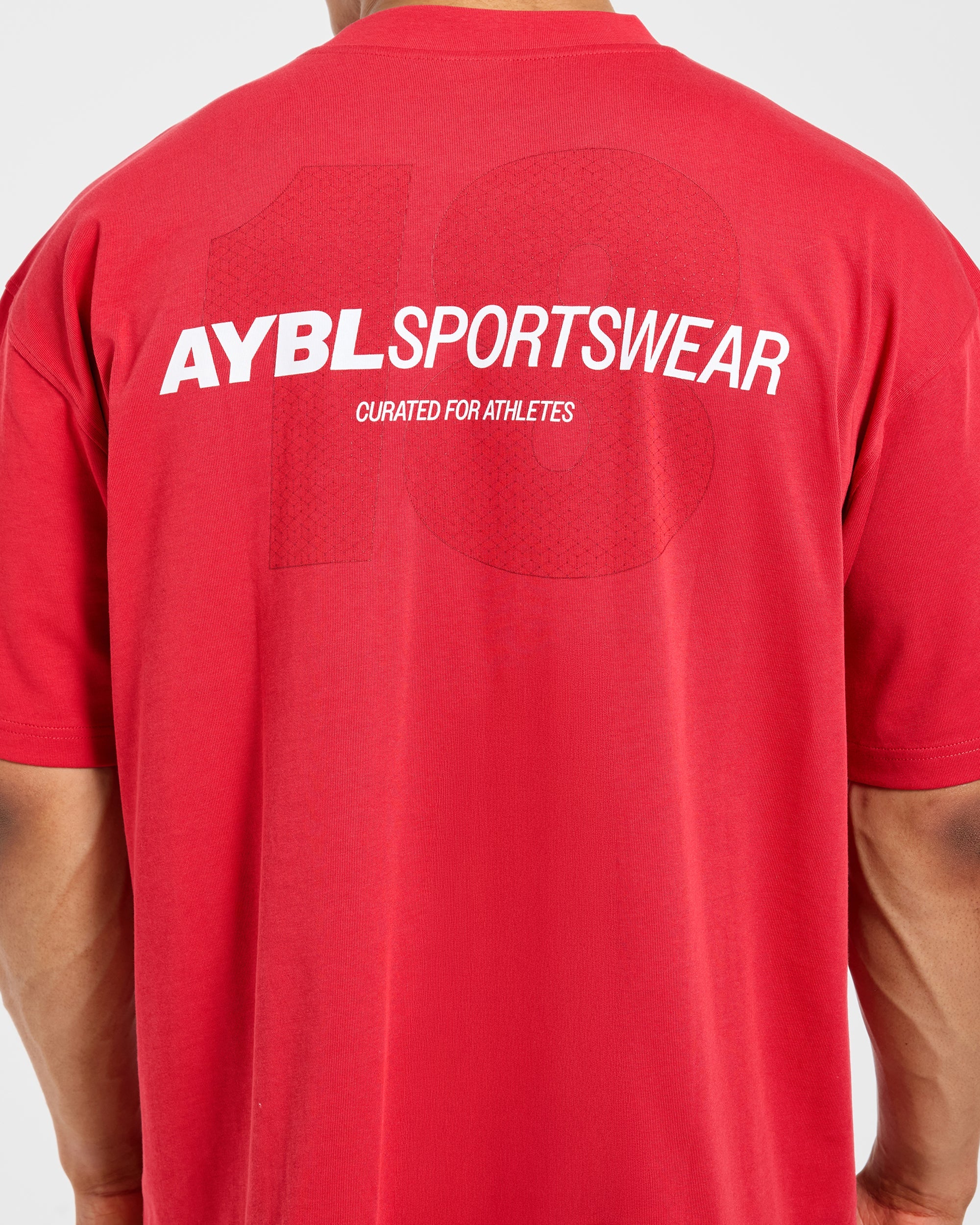 AYBL Sportswear 18 Oversized T Shirt - Rood