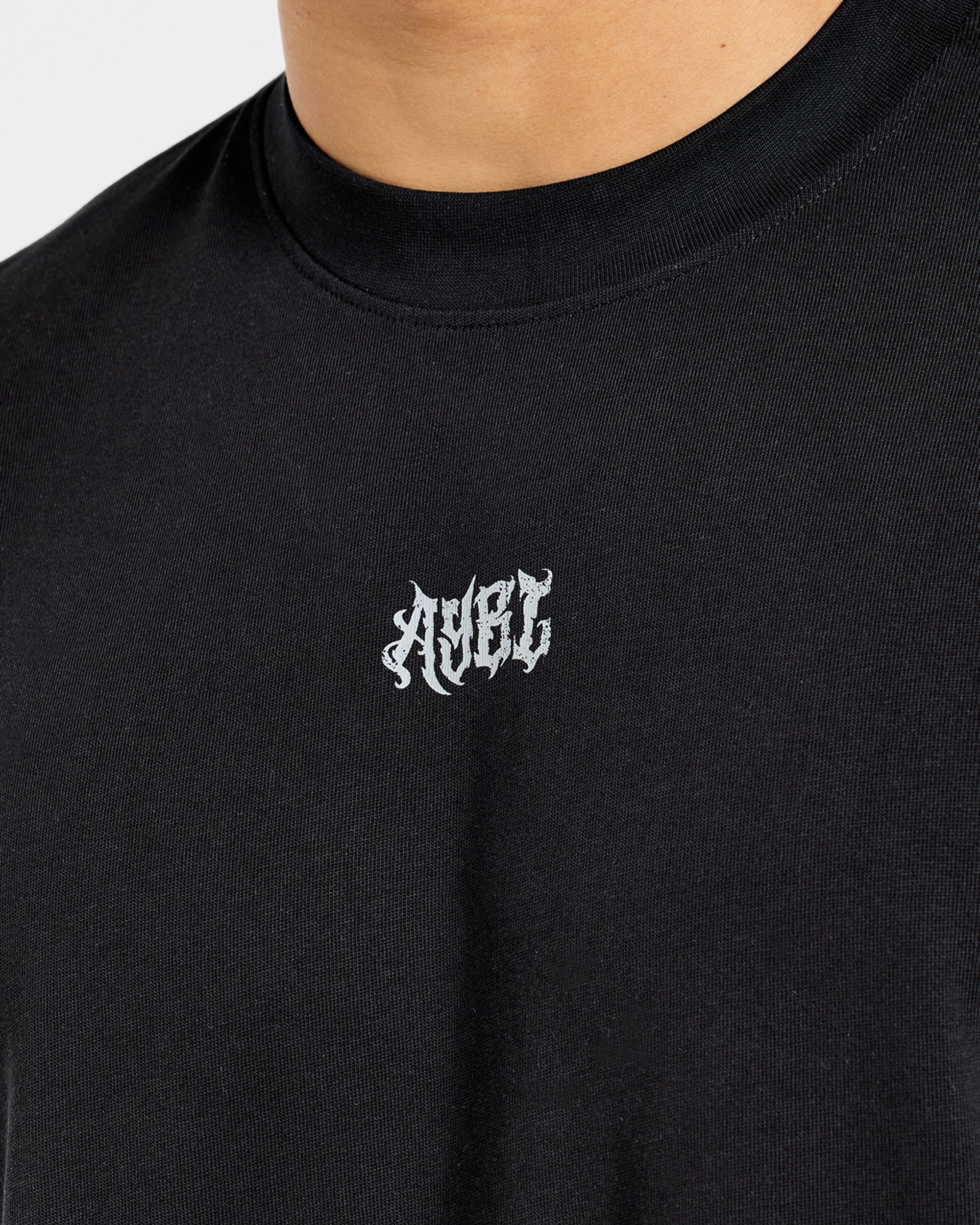 Lift Forge Oversized T Shirt - Zwart
