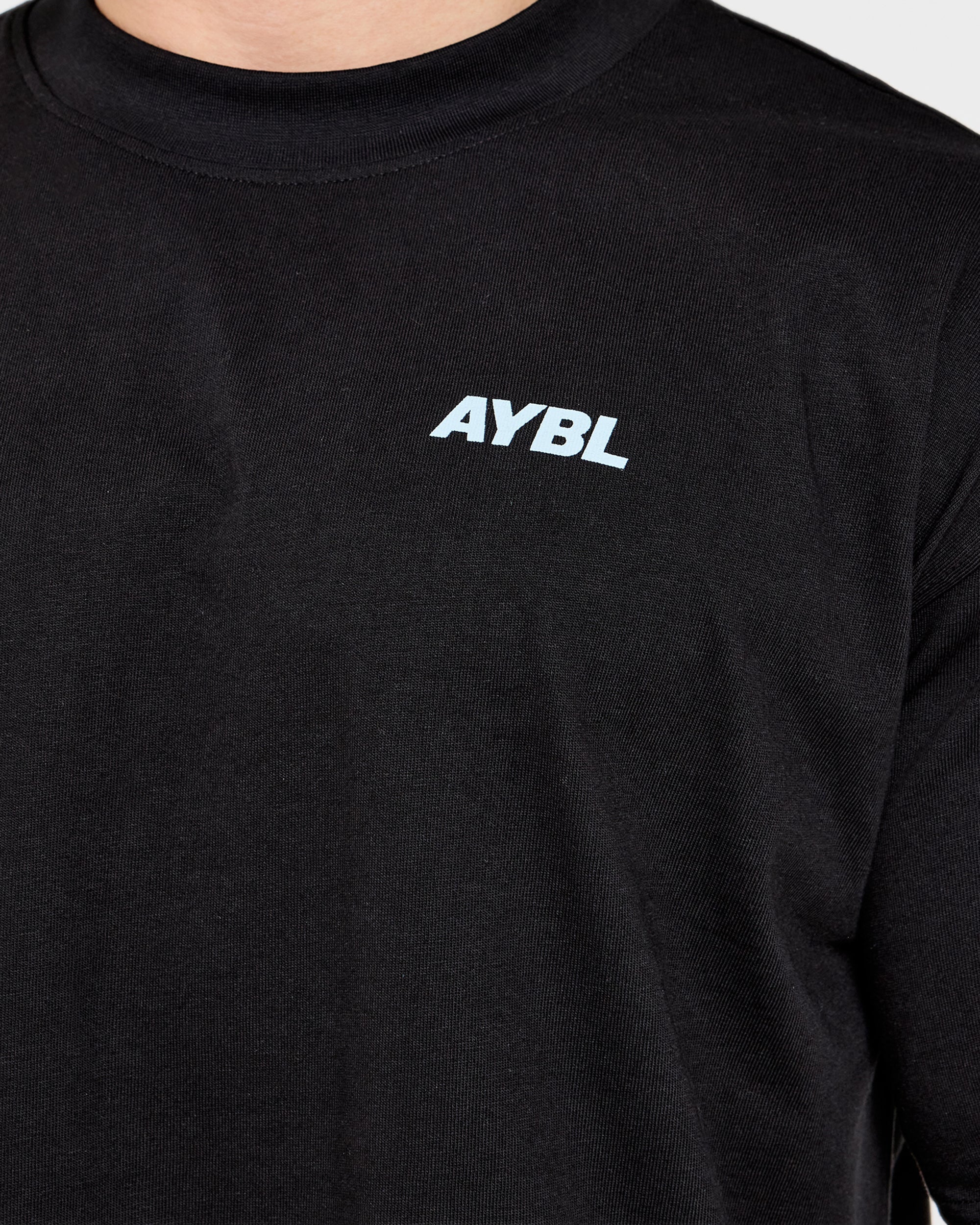 AYBL Sportswear 18 Oversized T Shirt - Zwart