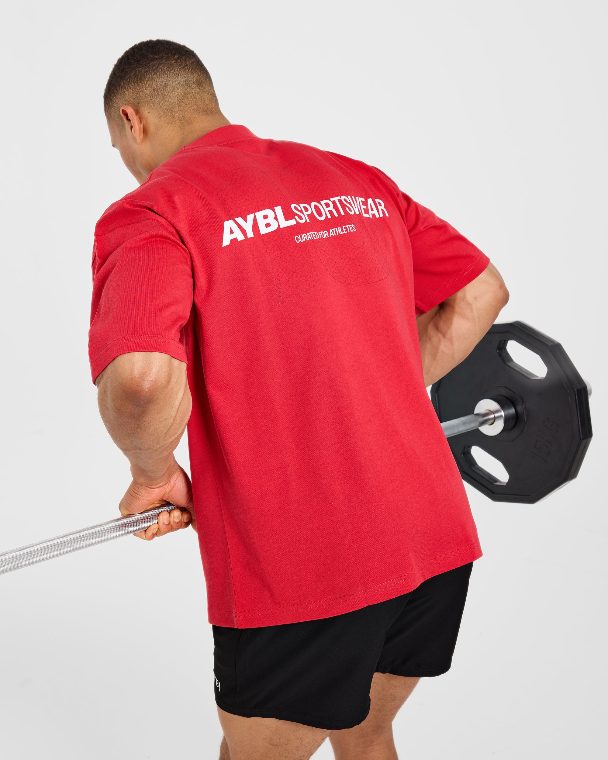 AYBL Sportswear 18 Oversized T Shirt - Rood