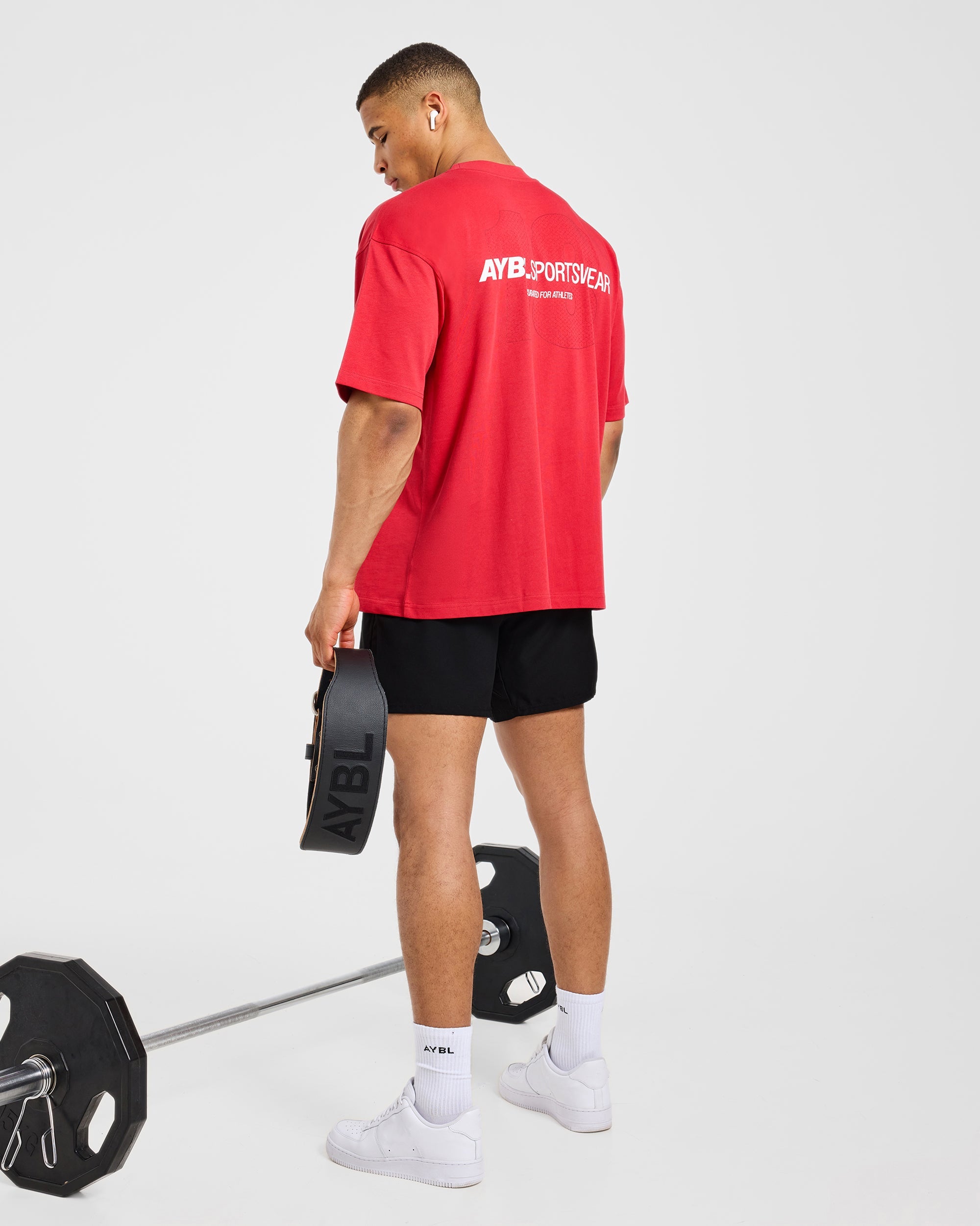 AYBL Sportswear 18 Oversized T Shirt - Rood