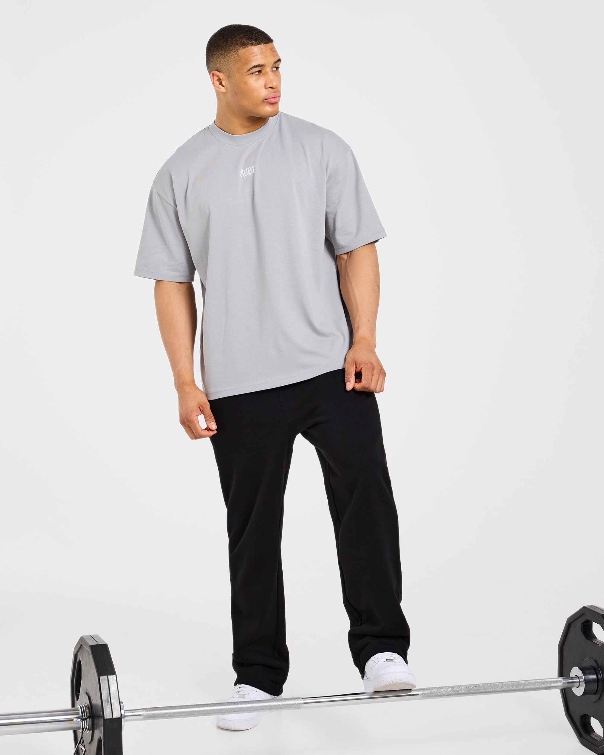 Lift Forge Oversized T Shirt - Storm Grijs