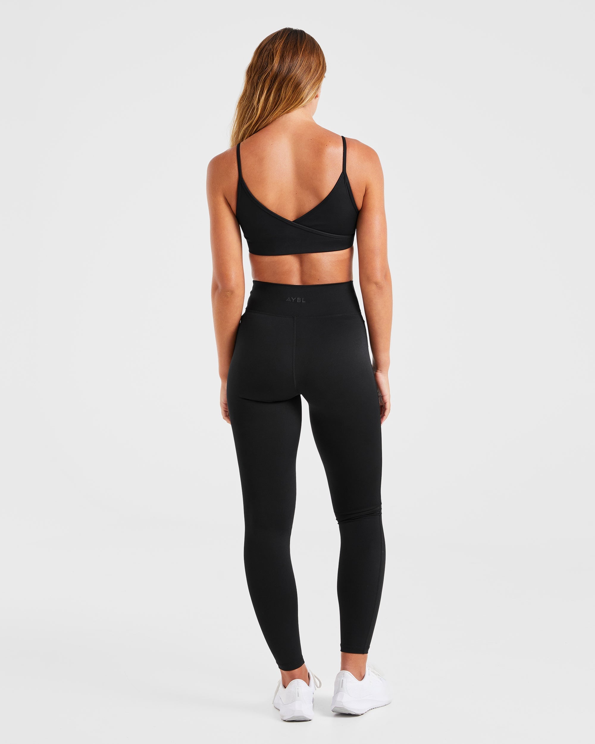 Sculpt Wrap Leggings - Zwart