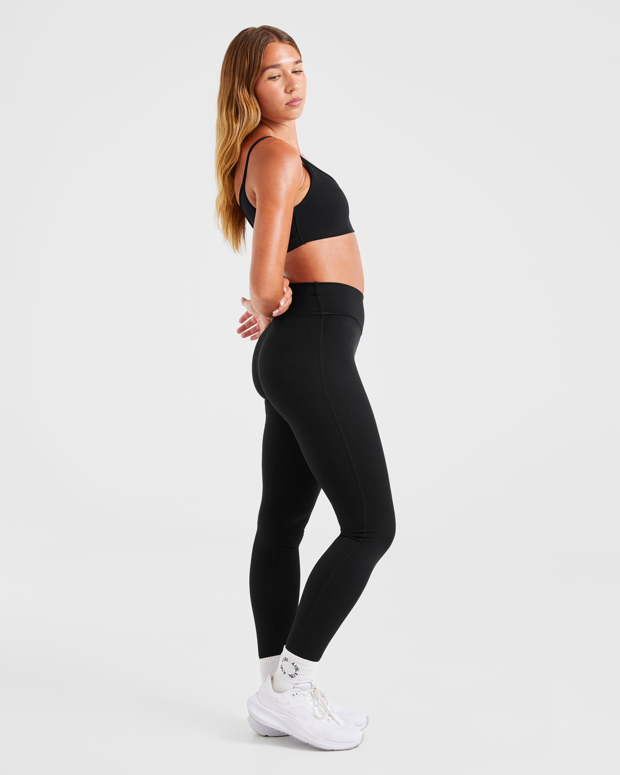 Sculpt Wrap Leggings - Zwart