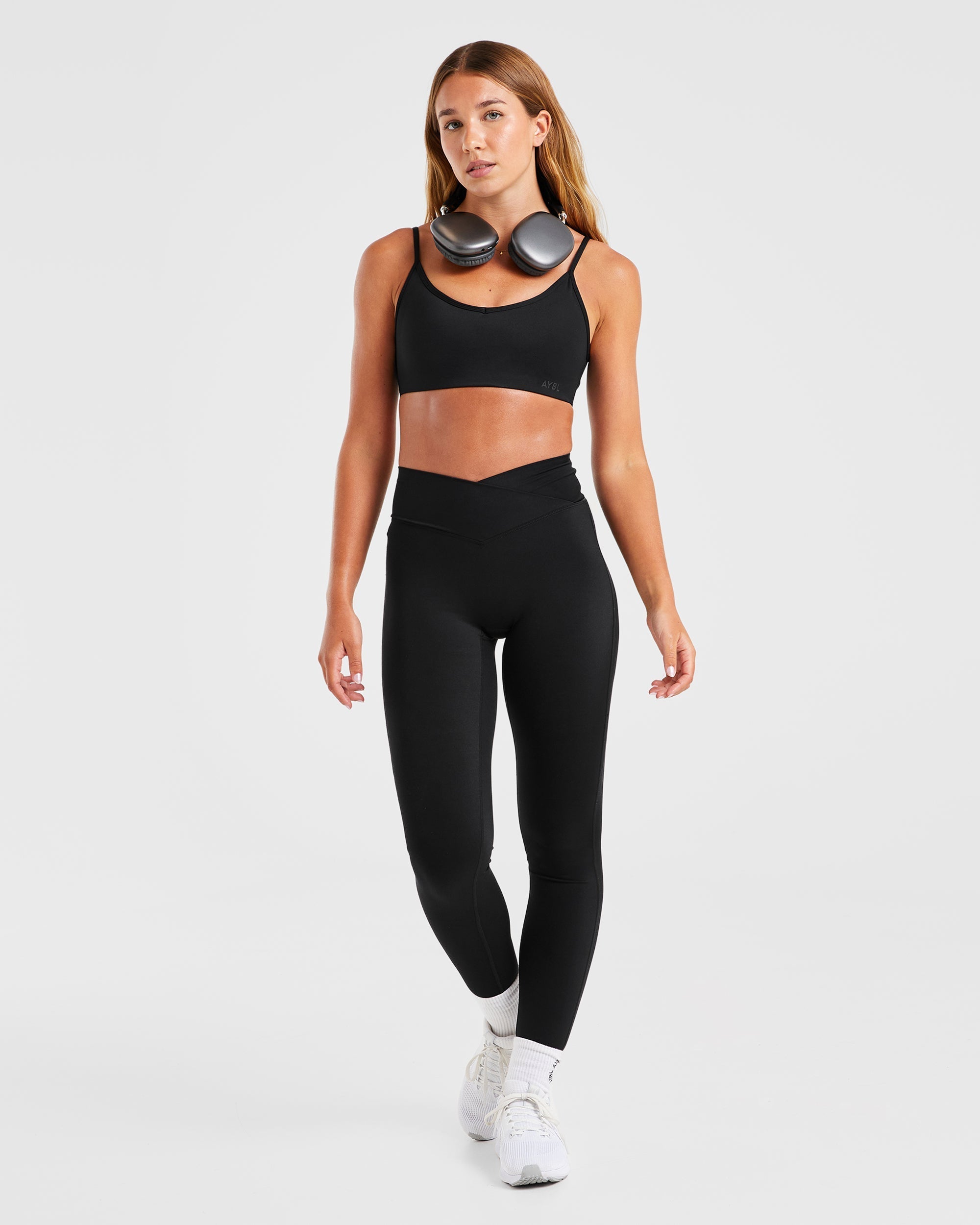 Sculpt Wrap Leggings - Zwart