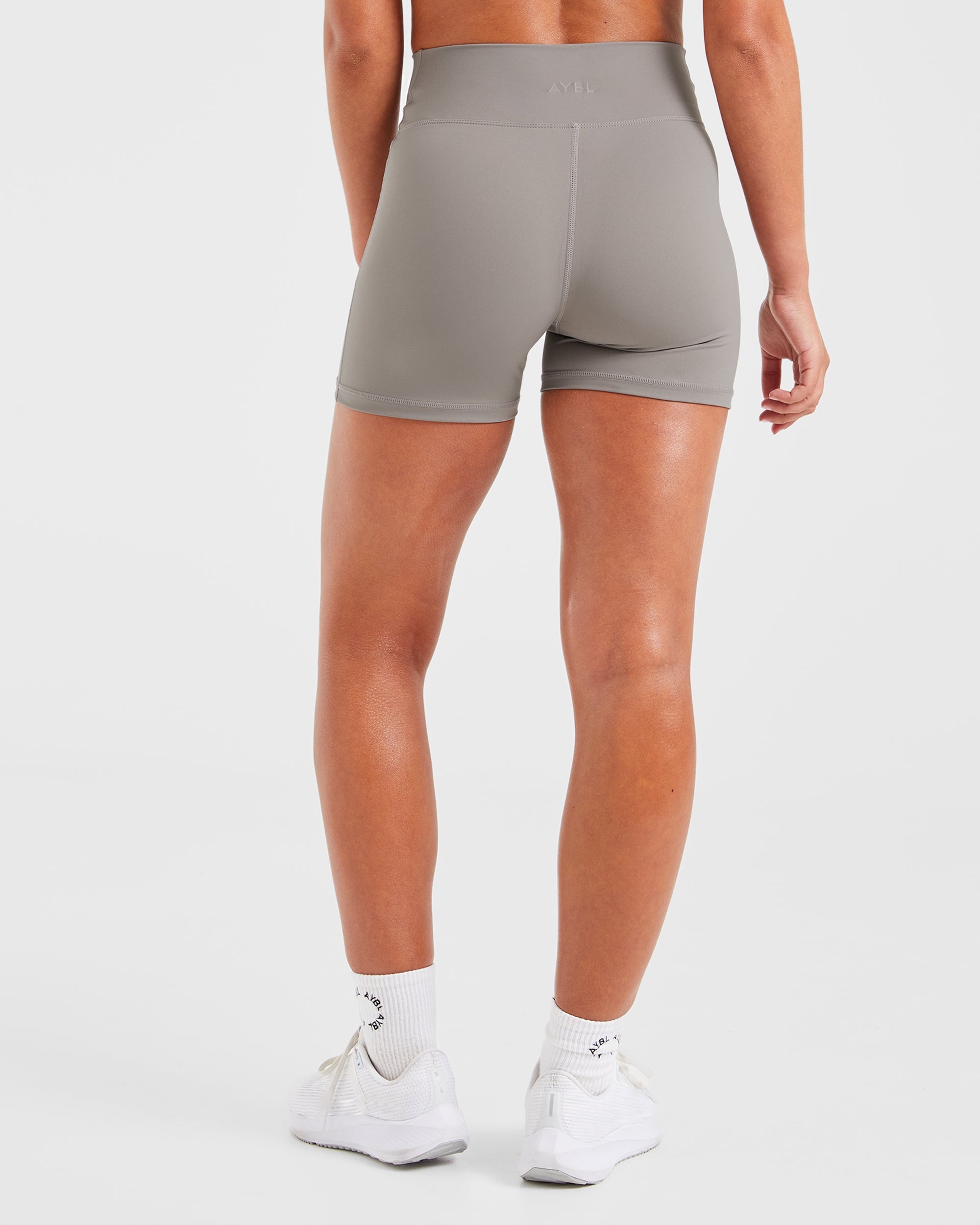 Sculpt Wrap Shorts - Smoke Grijs