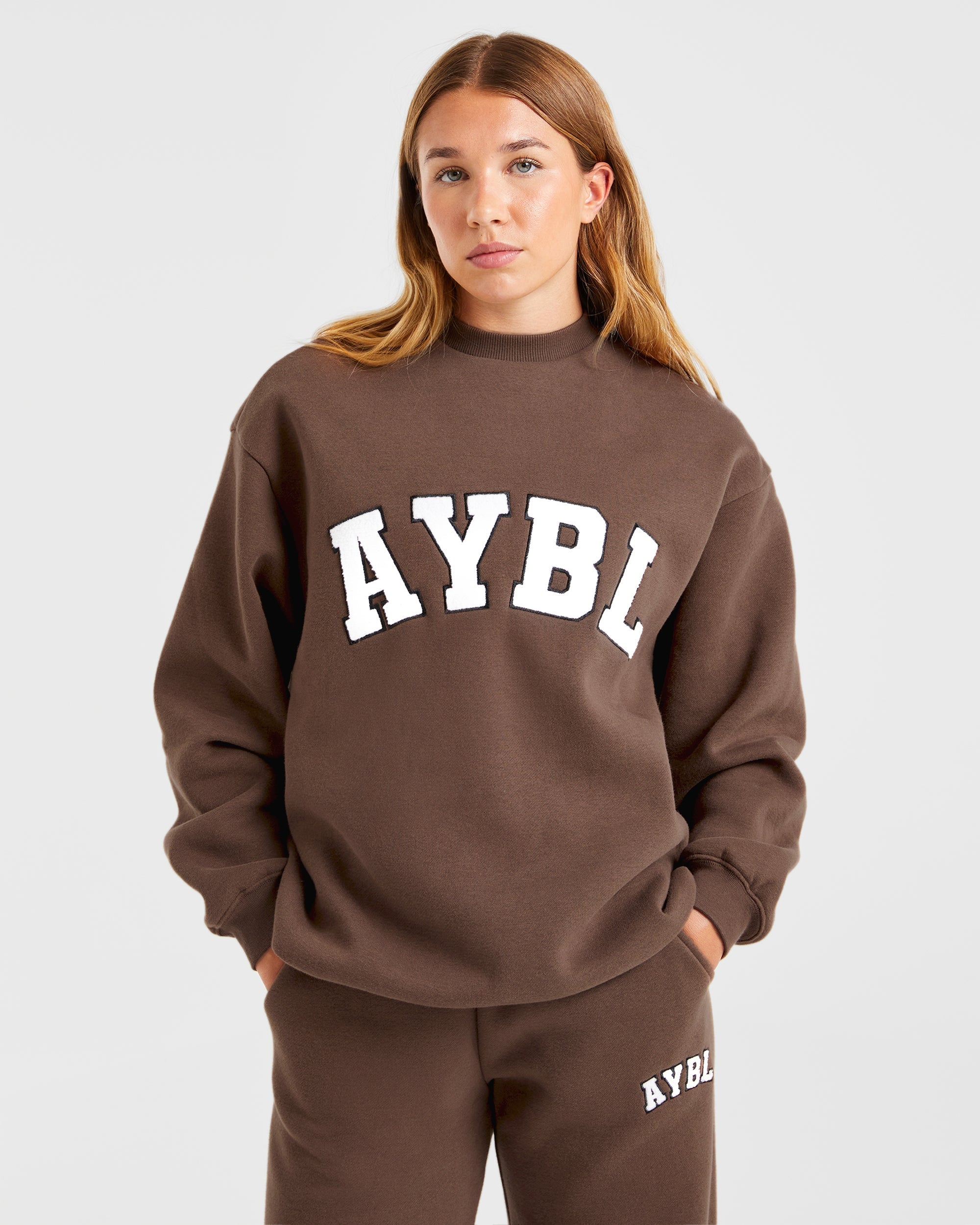 Varsity Oversized Sweatshirt - Bruin