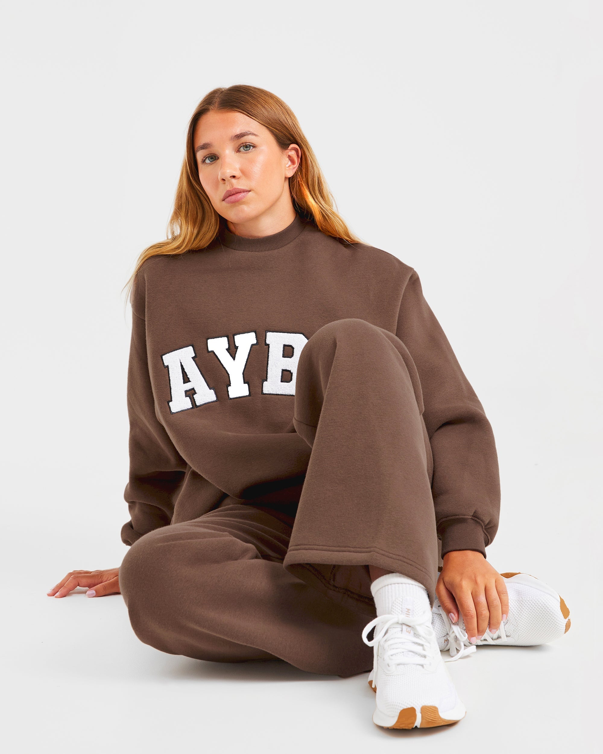 Varsity Oversized Sweatshirt - Bruin