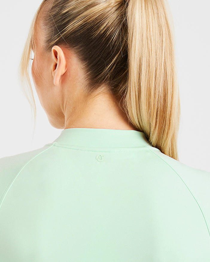 Staple Zip Jacket - Mint Groen