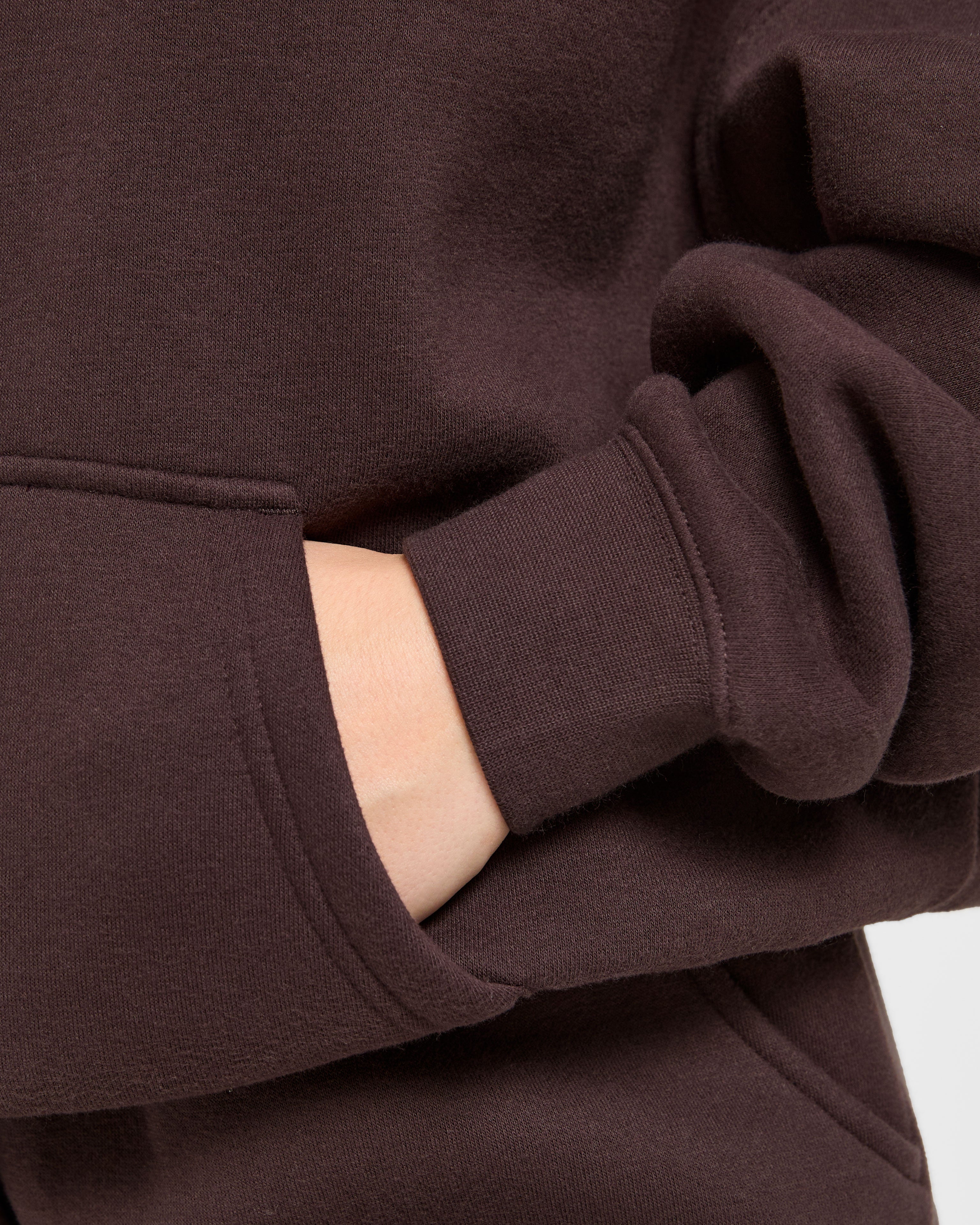 Varsity 2.0 Oversized Hoodie - Cocoa Bruin