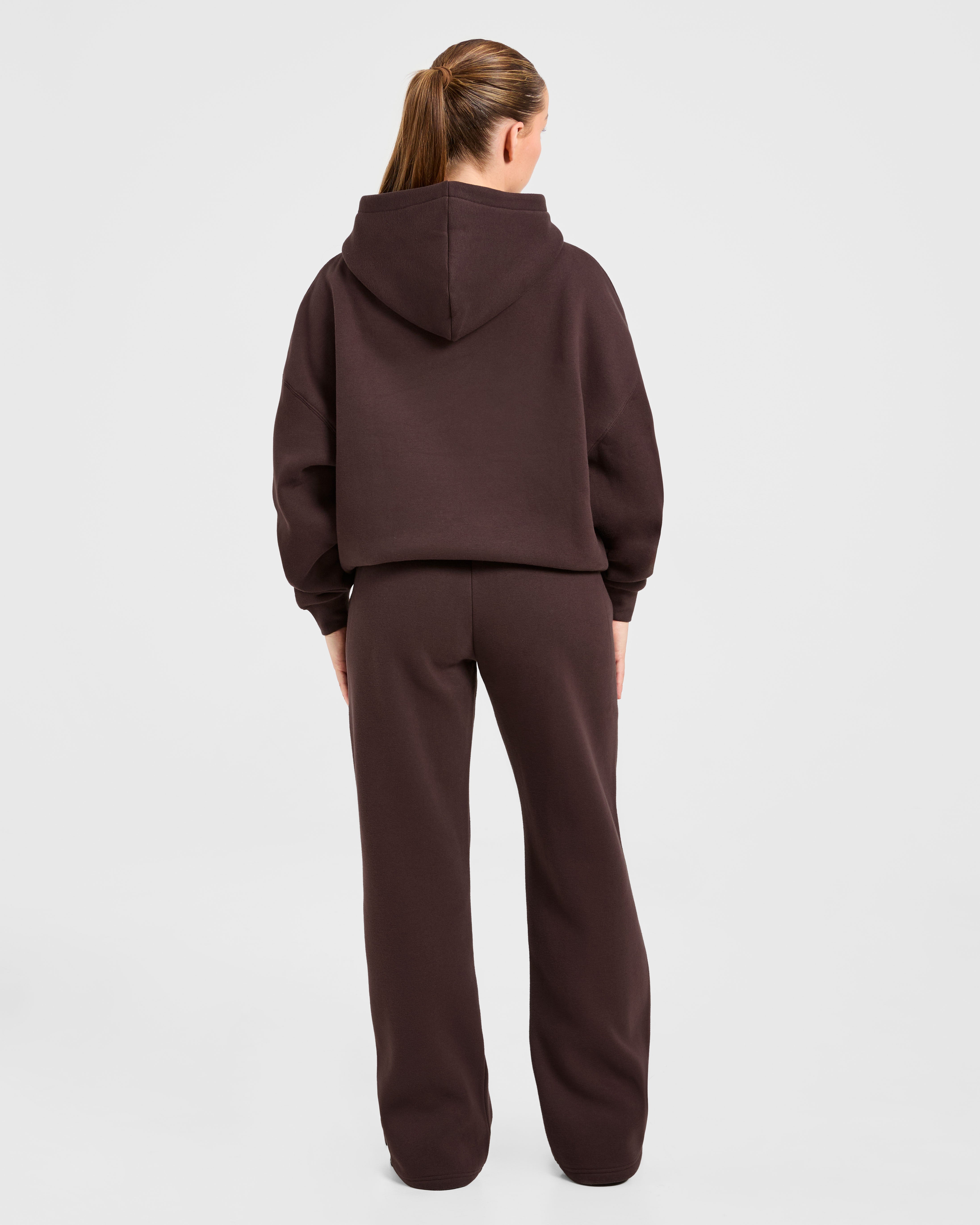 Varsity 2.0 Oversized Hoodie - Cocoa Bruin