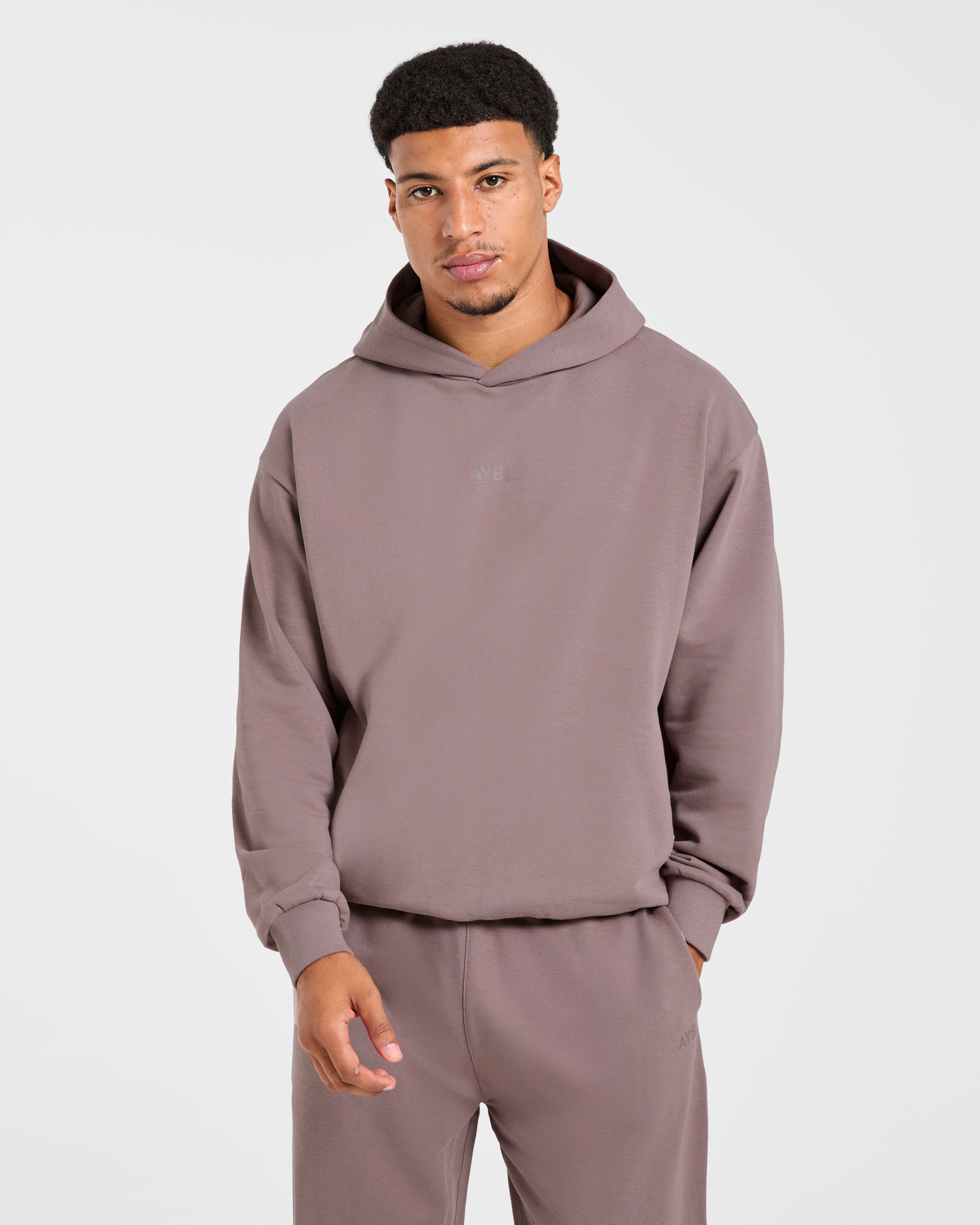 Craft Oversized Hoodie - Muted Plum