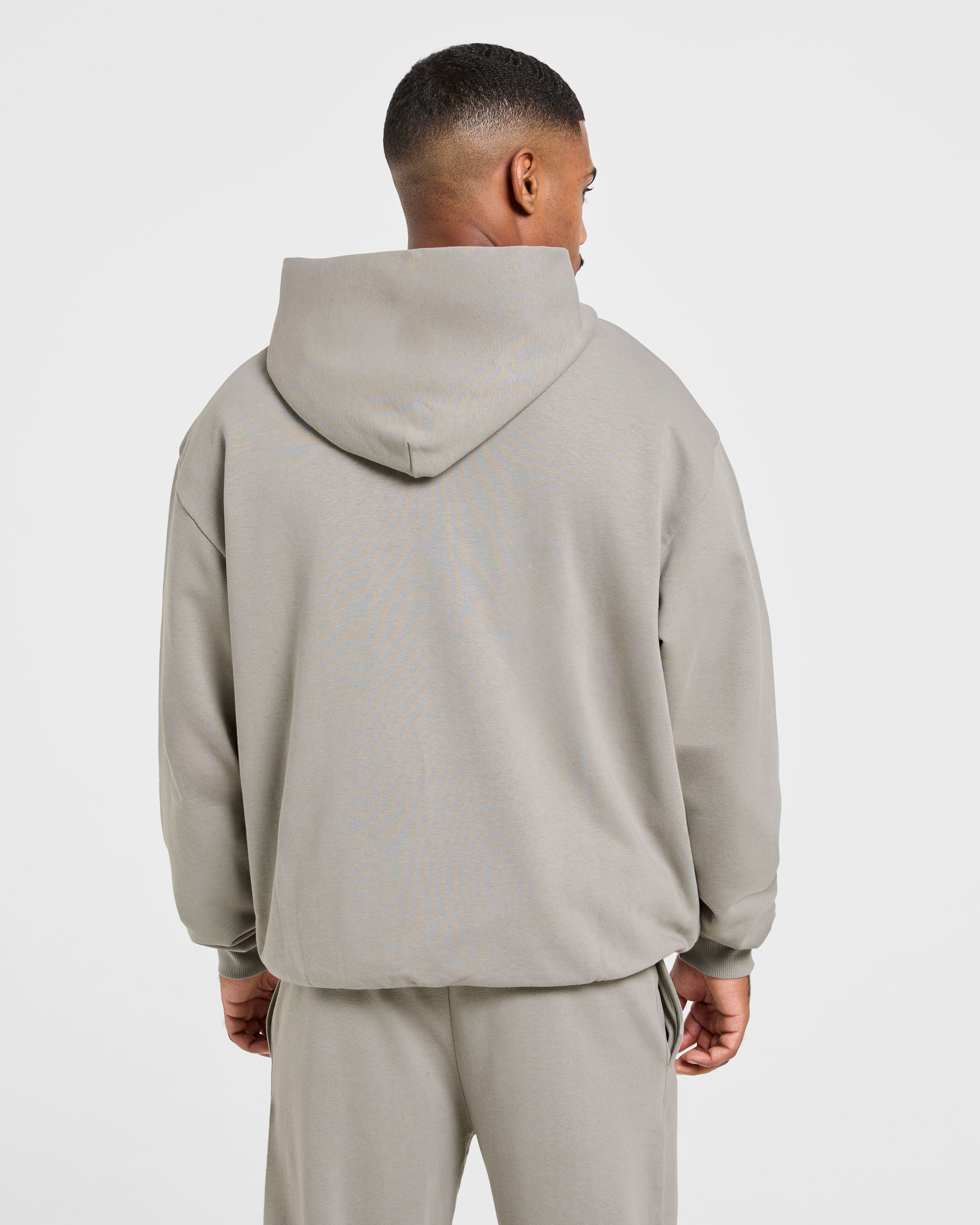 Craft Oversized Zip Up Hoodie - Misty