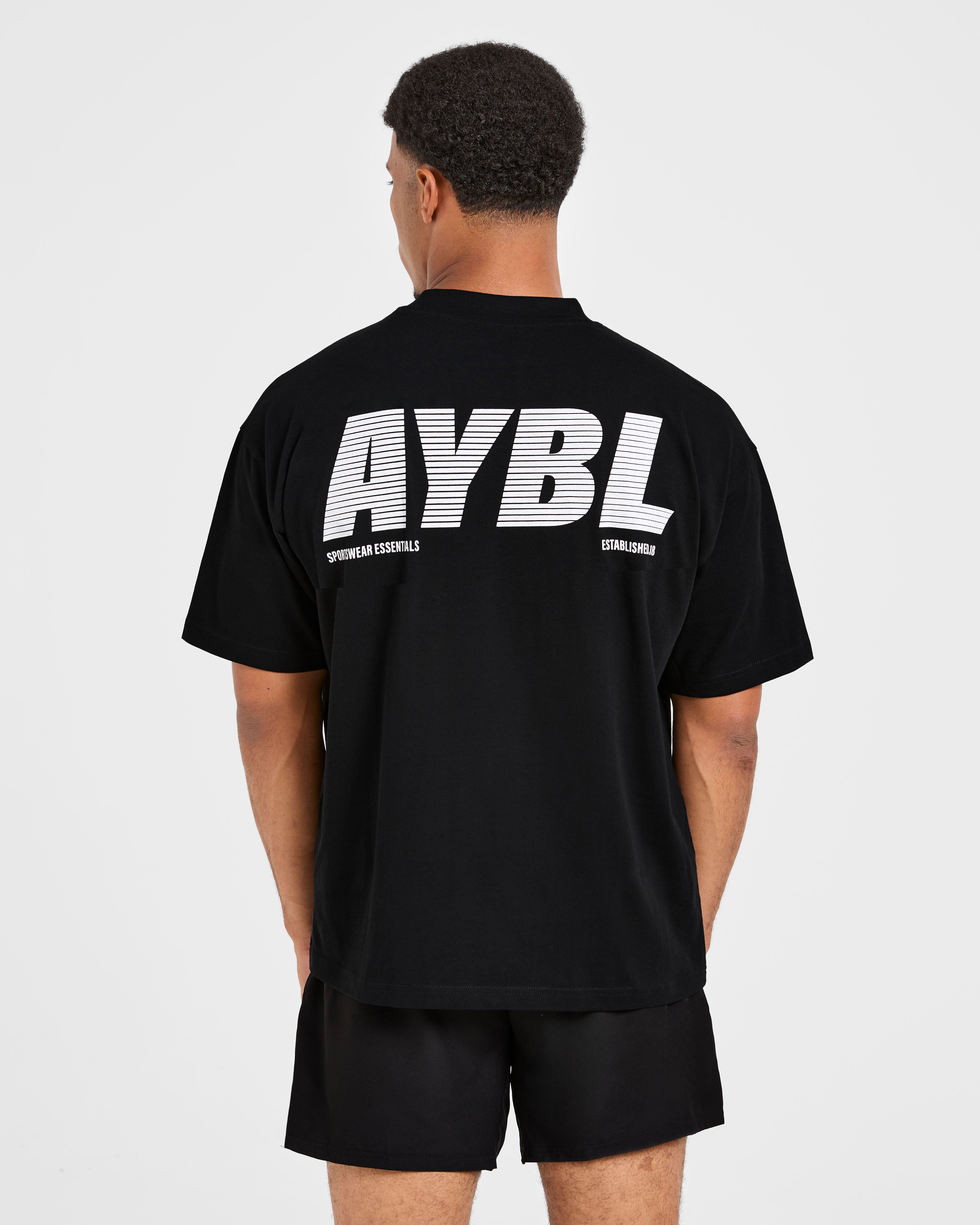 Sportswear Essentials Oversized T Shirt - Zwart