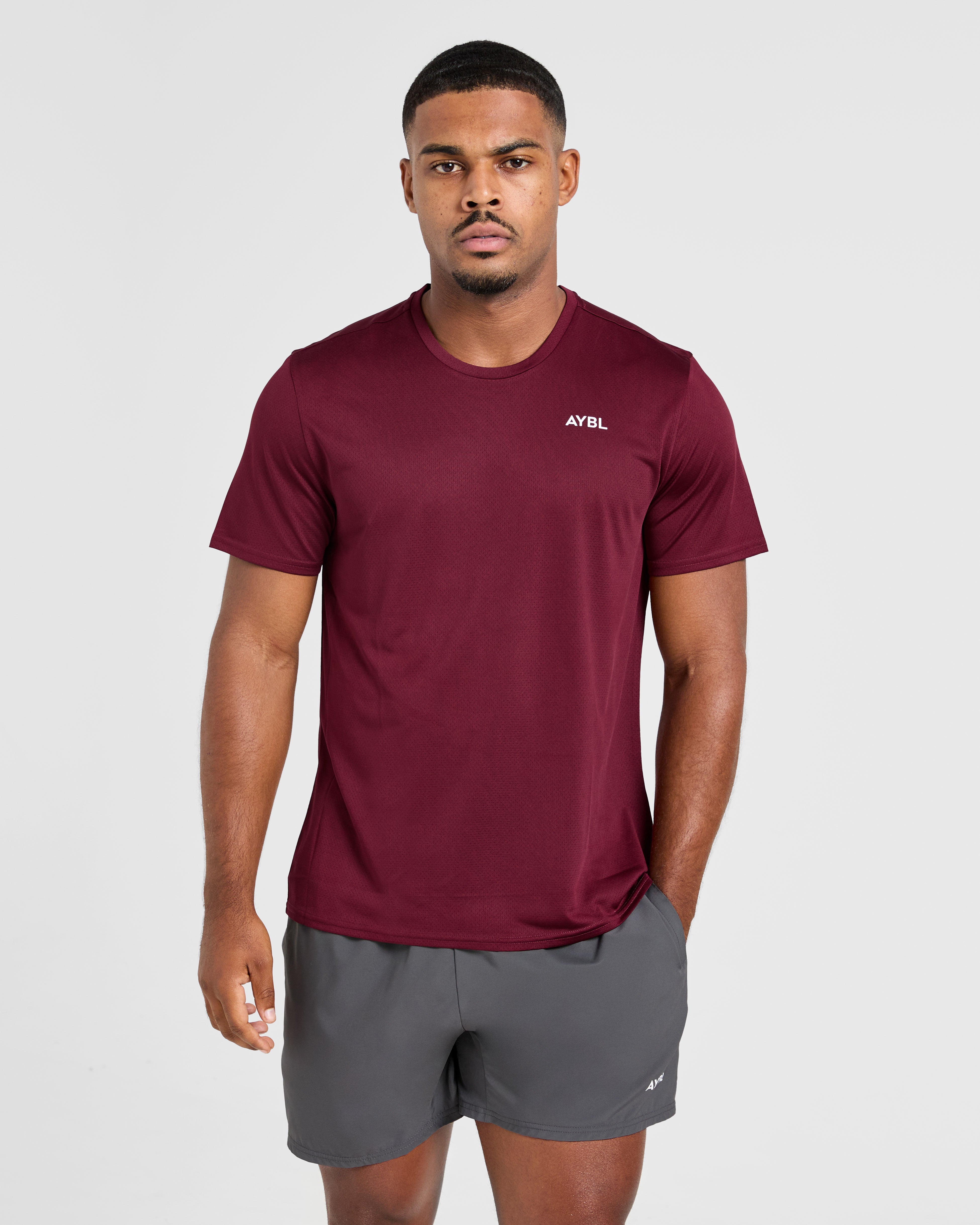Origin T Shirt - Merlot Rood