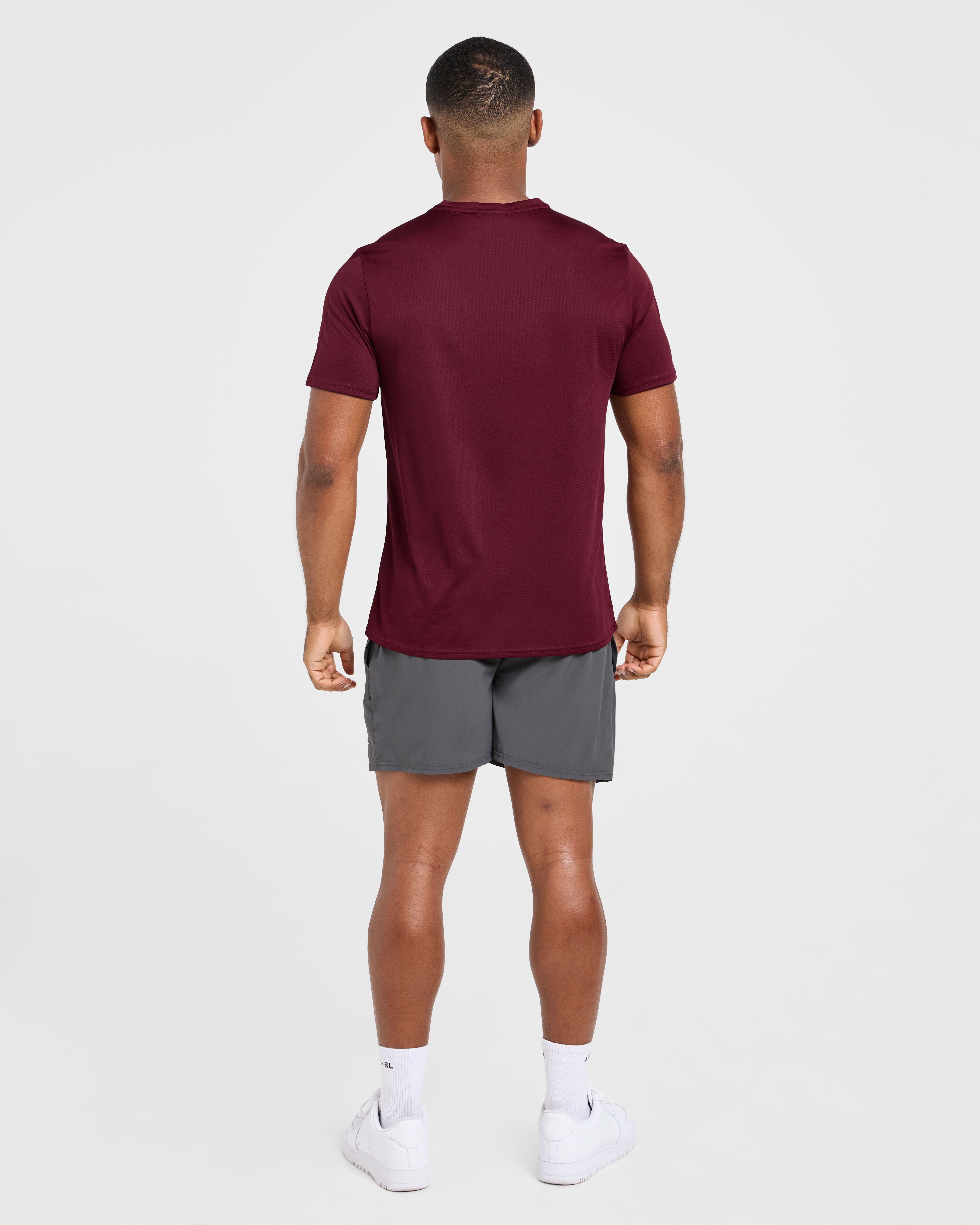 Origin T Shirt - Merlot Rood