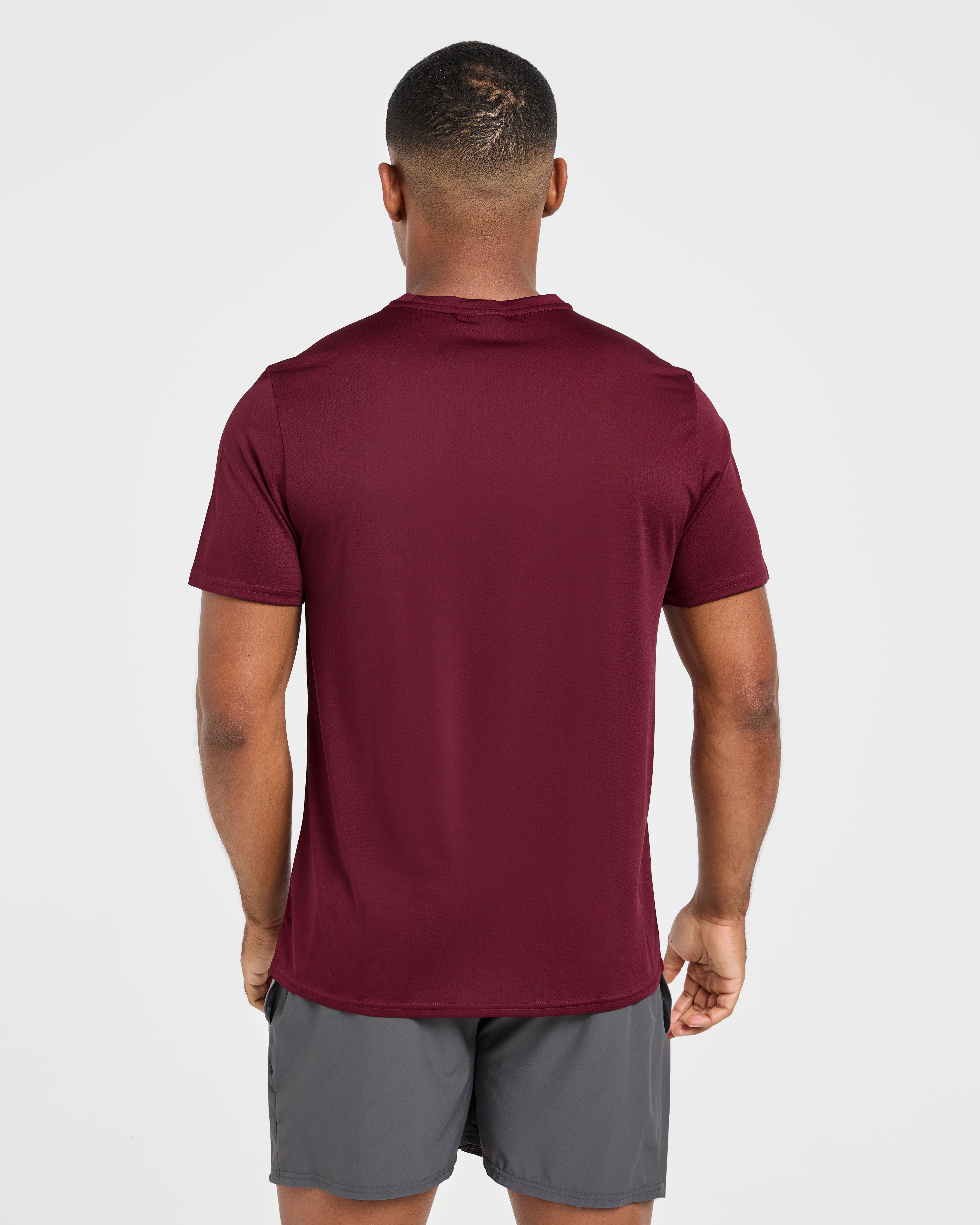 Origin T Shirt - Merlot Rood