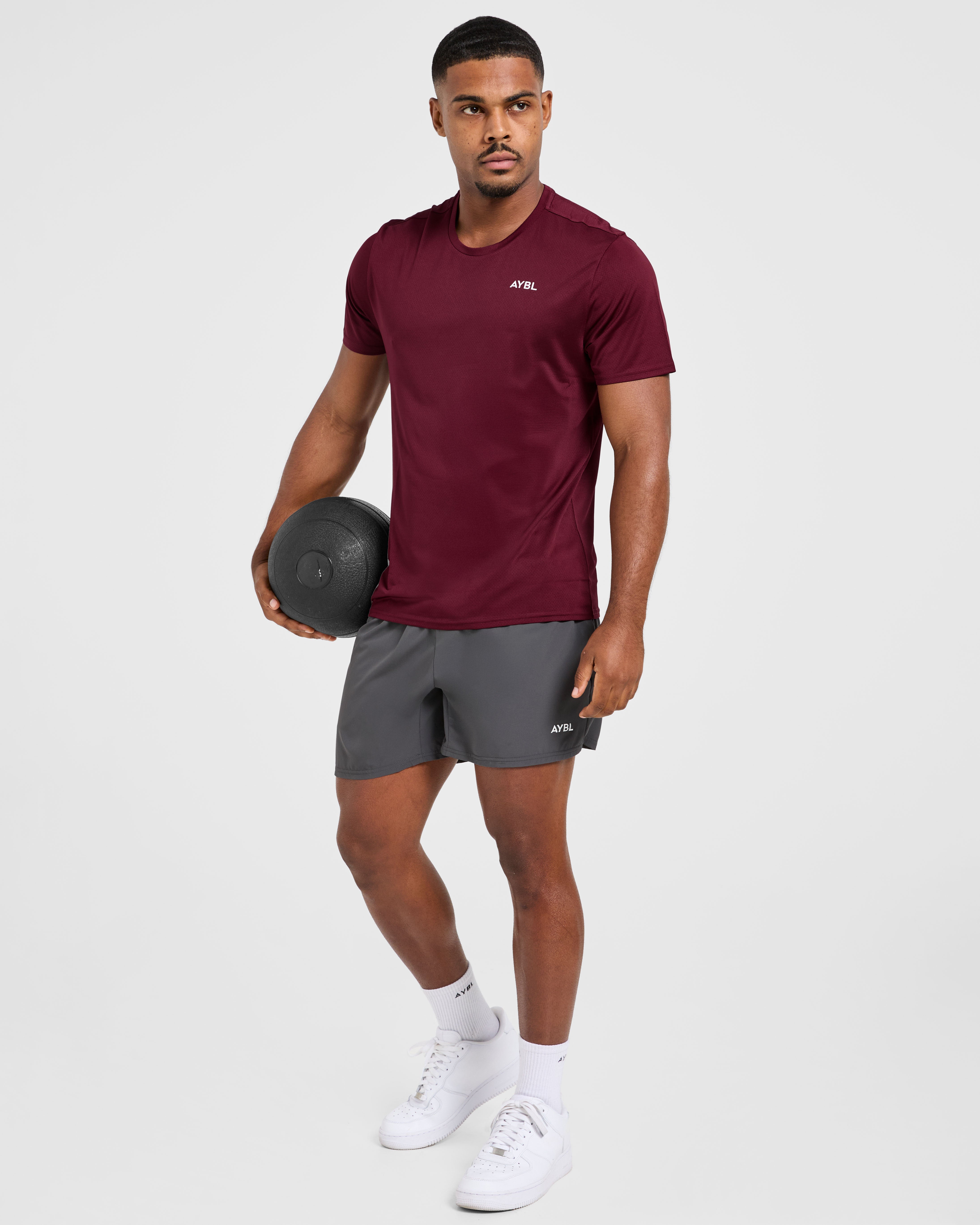 Origin T Shirt - Merlot Rood