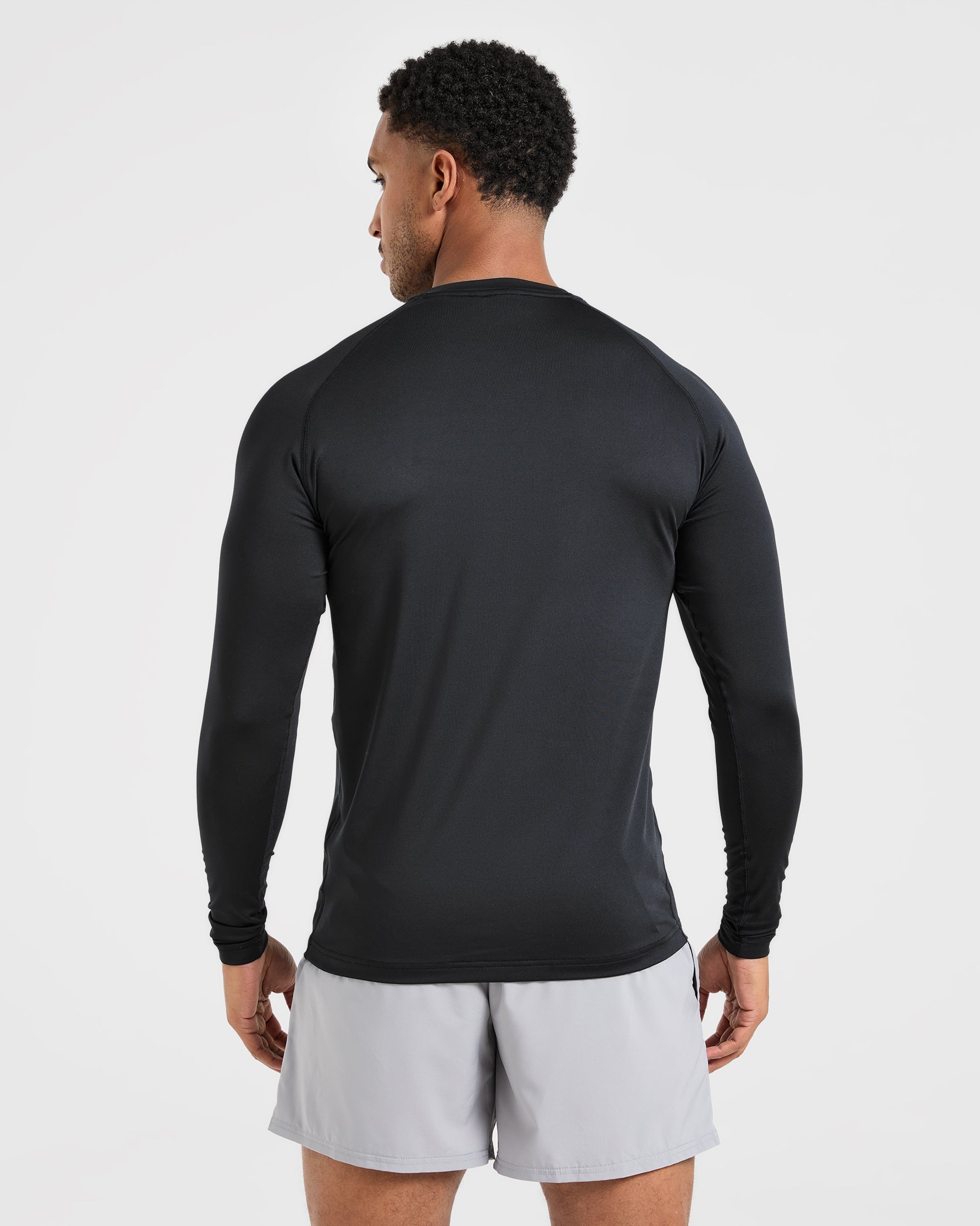 Essential Long Sleeve T Shirt - Zwart