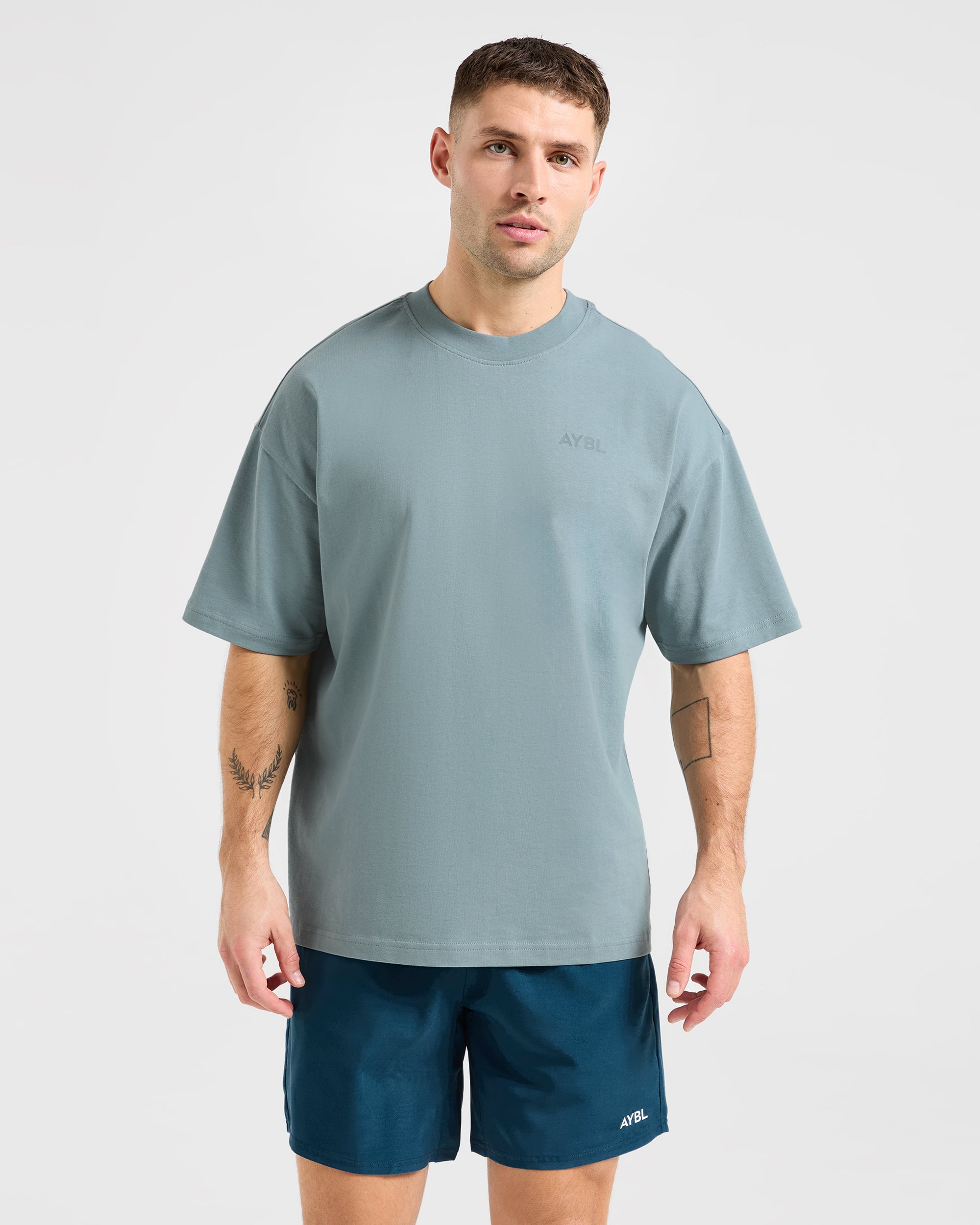 Essential Oversized T Shirt - Ocean Mist