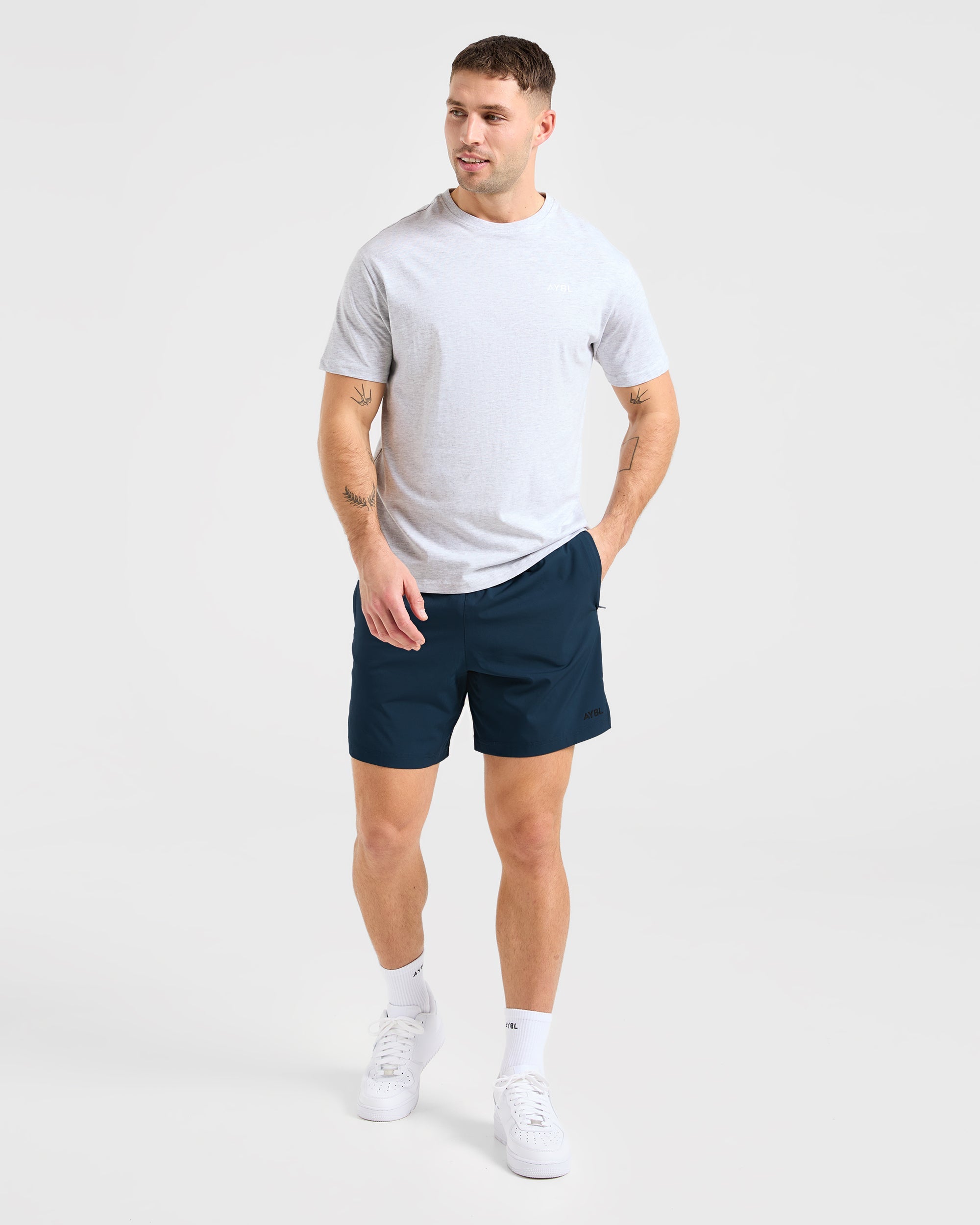 Ascend Shorts - Navy Blauw