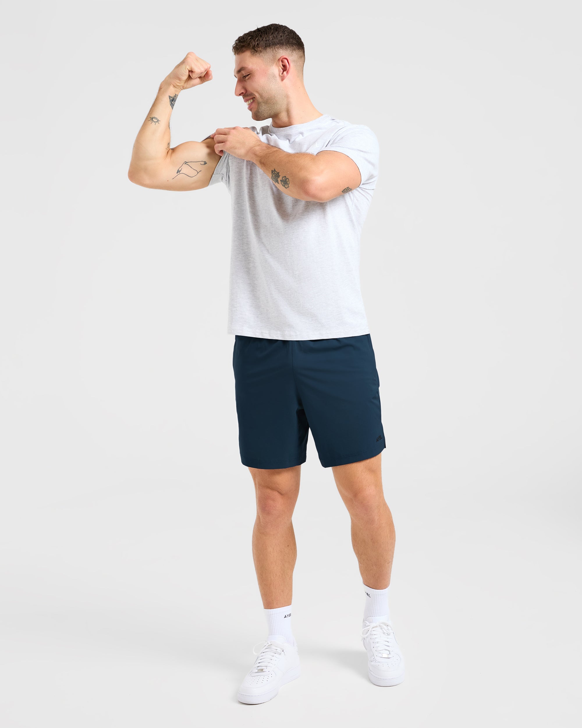 Ascend Shorts - Navy Blauw