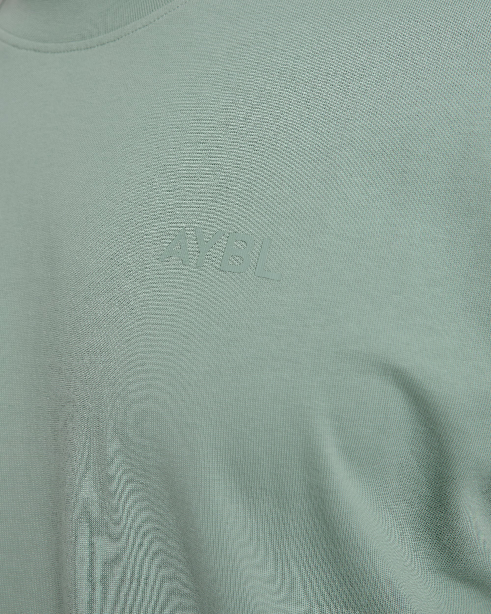 Essential Oversized T Shirt - Slate Groen