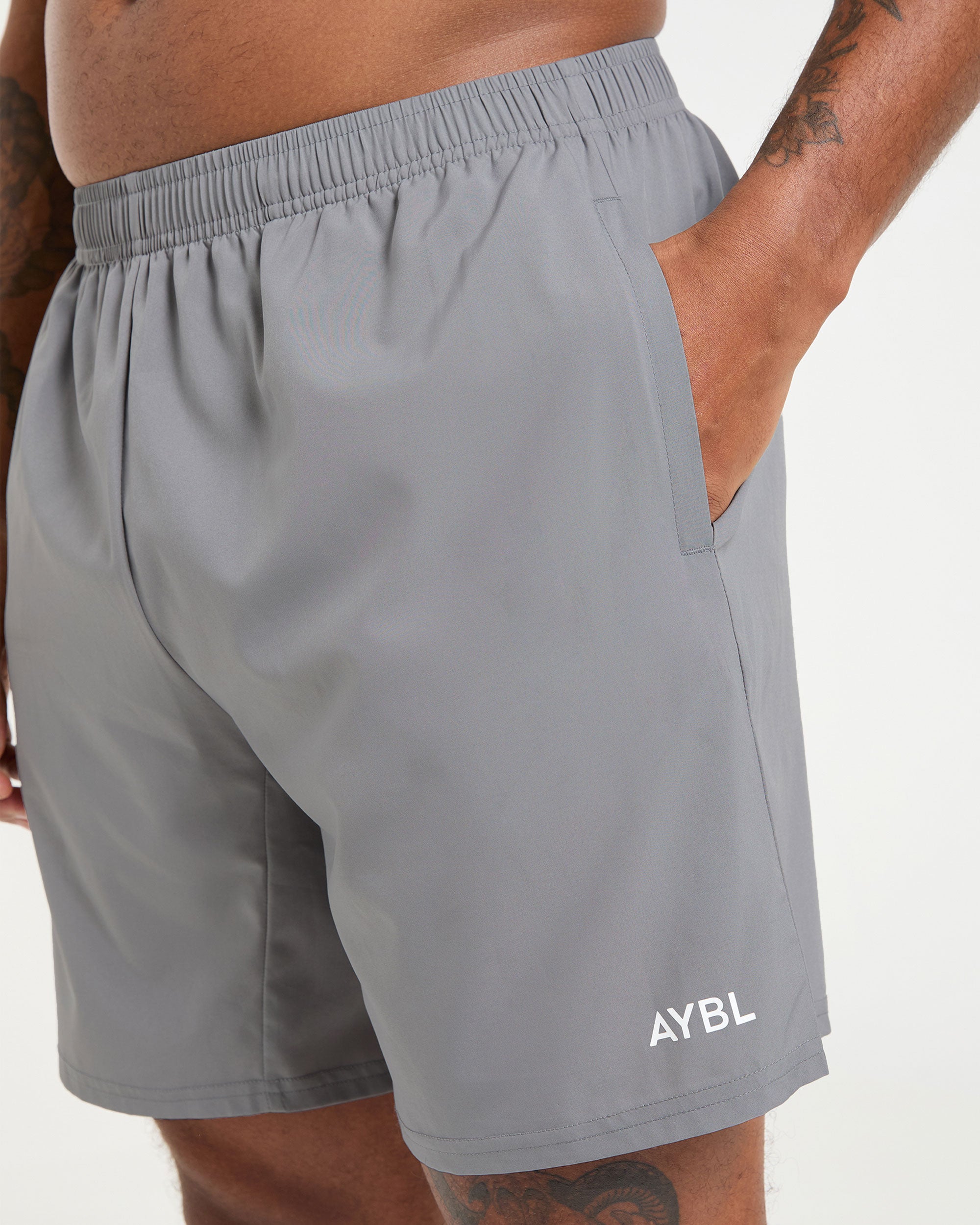 Core 7" Shorts - Grijs