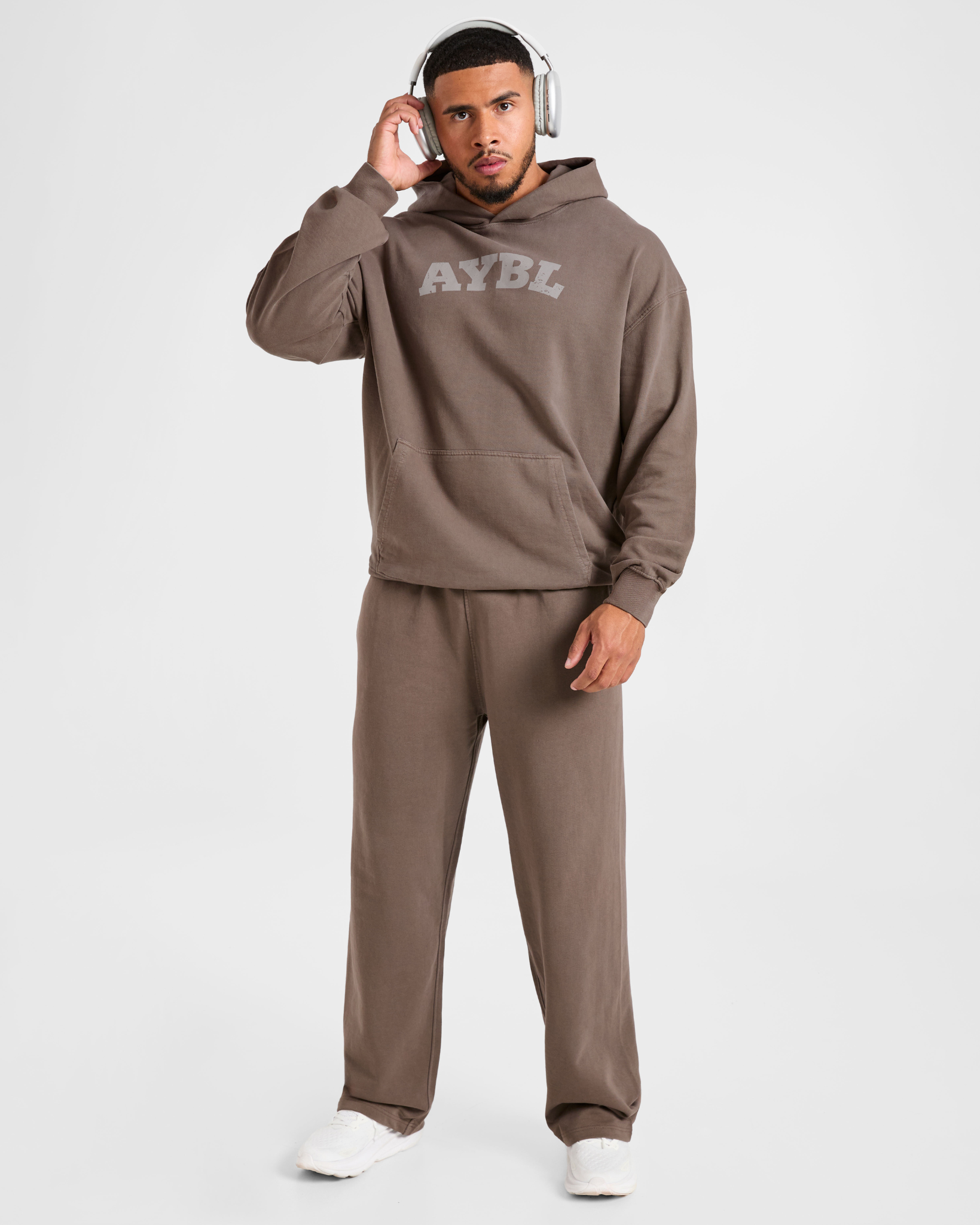 Elite Straight Leg Joggers - Umber Bruin