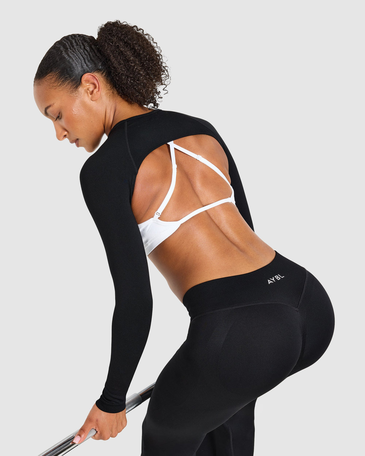 Adapt Seamless Shrug - Zwart