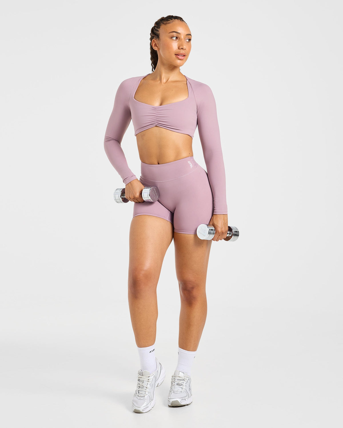 Physique Shorts - Dusty Mauve