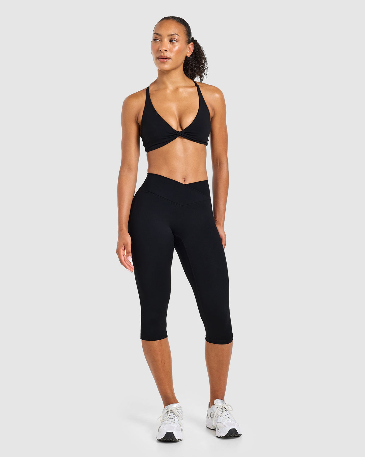 Sculpt Wrap Capri - Zwart