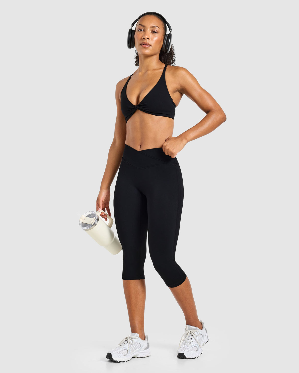 Sculpt Wrap Capri - Zwart