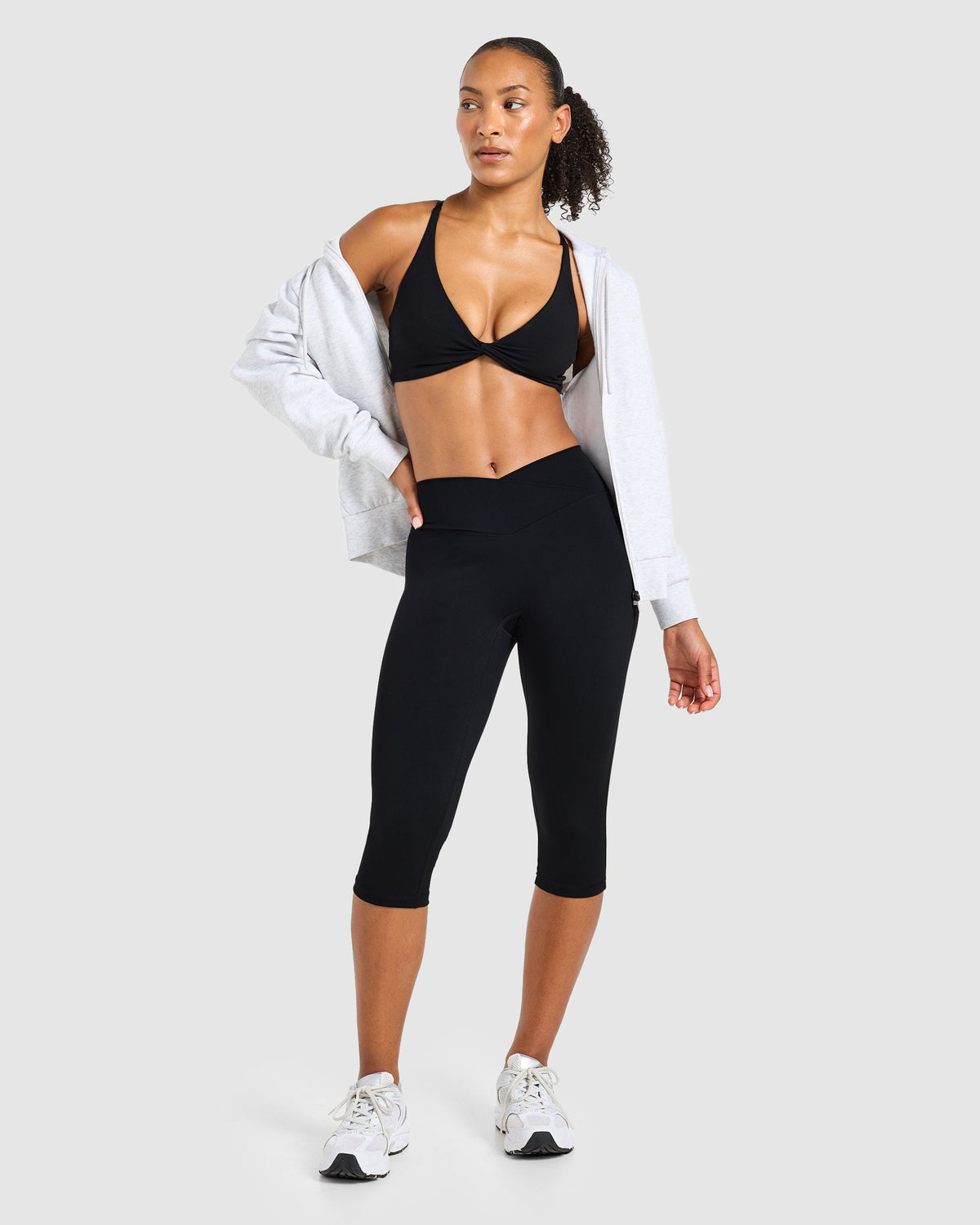 Sculpt Wrap Capri - Zwart
