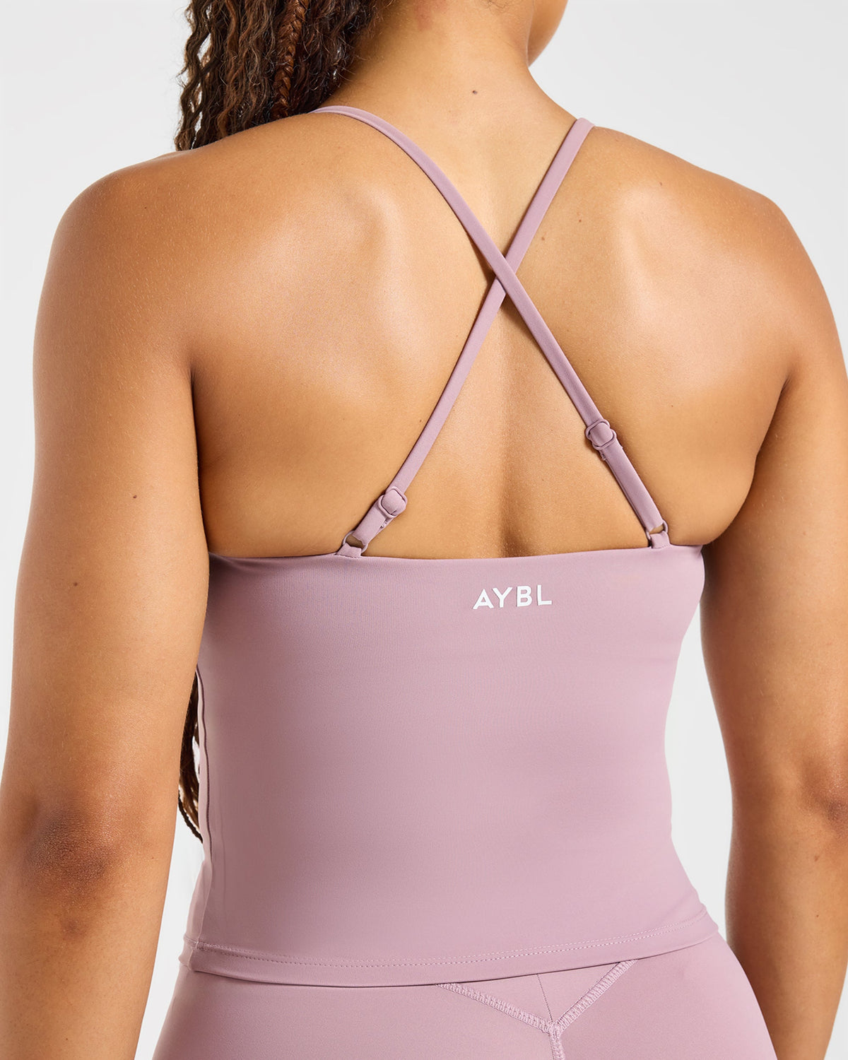 Physique Tank Top - Dusty Mauve
