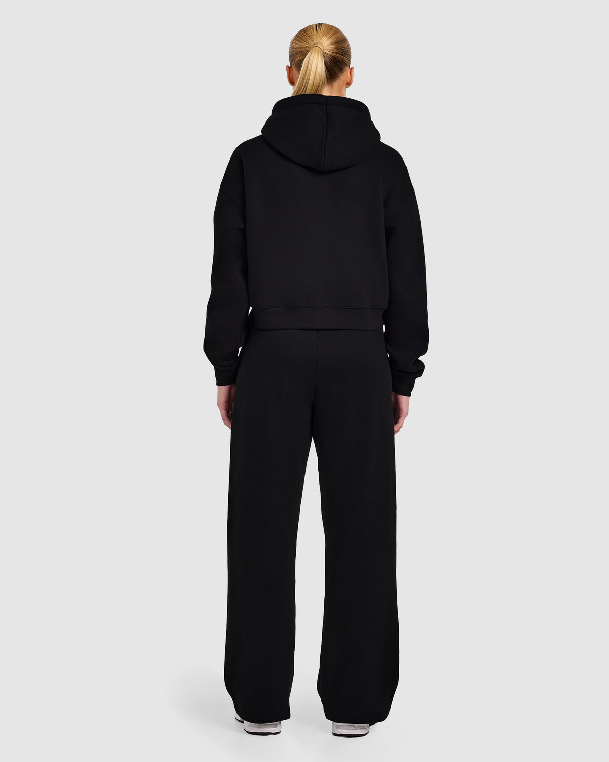 Varsity 2.0 Boxy Zip Up Hoodie - Zwart
