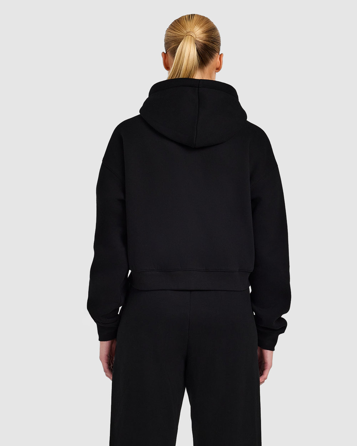 Varsity 2.0 Boxy Zip Up Hoodie - Zwart