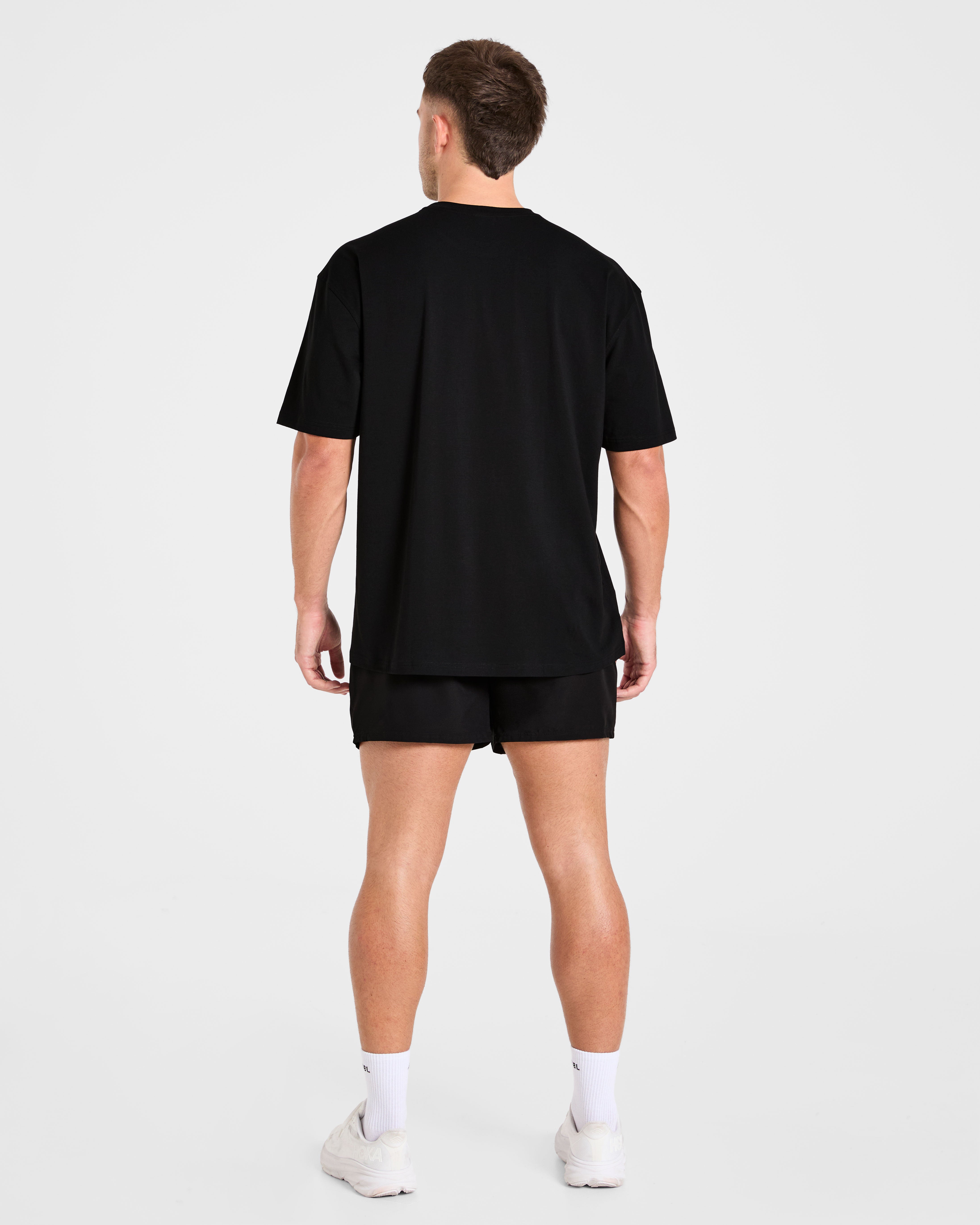 Force Oversized T Shirt - Zwart