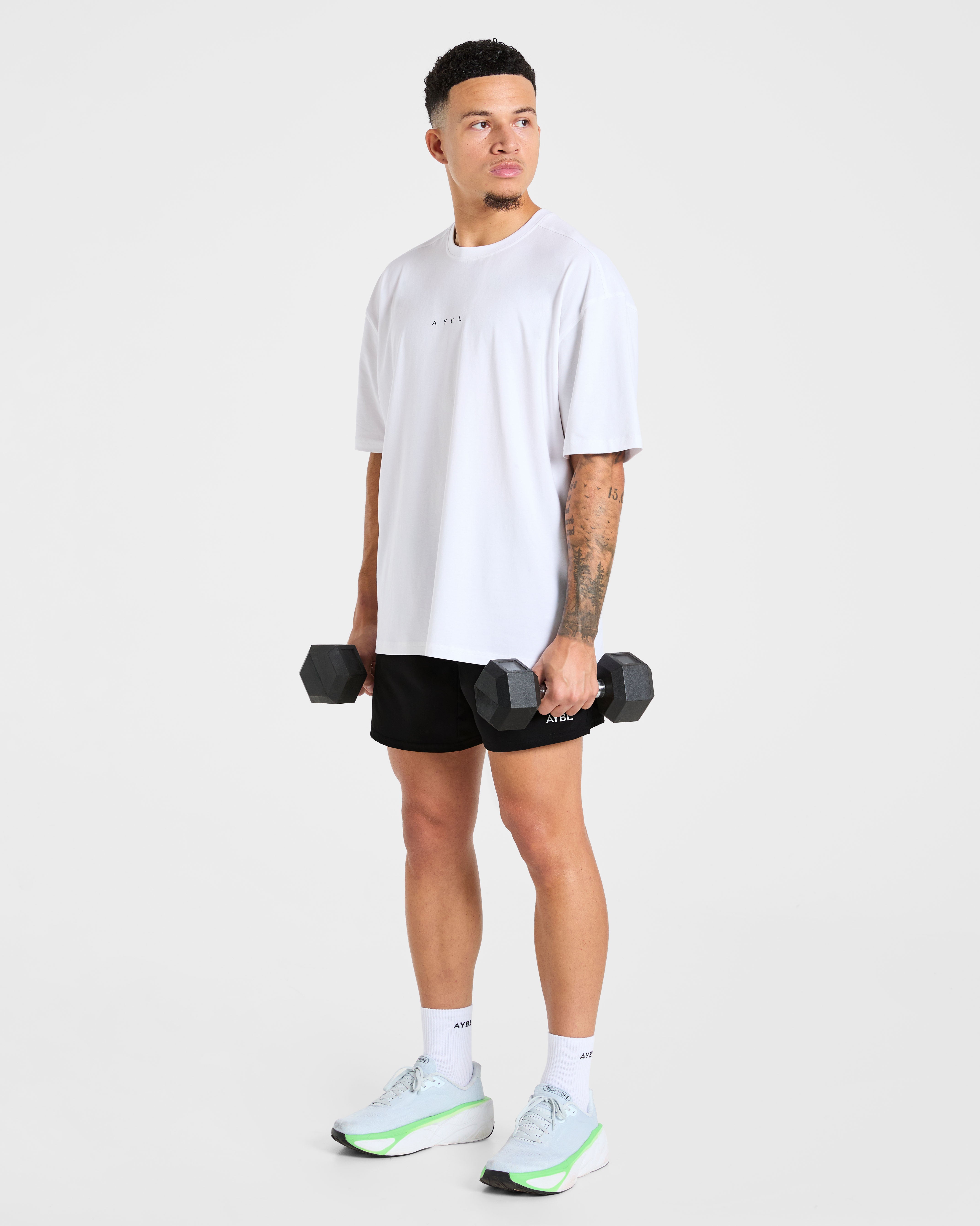Force Oversized T Shirt - Wit