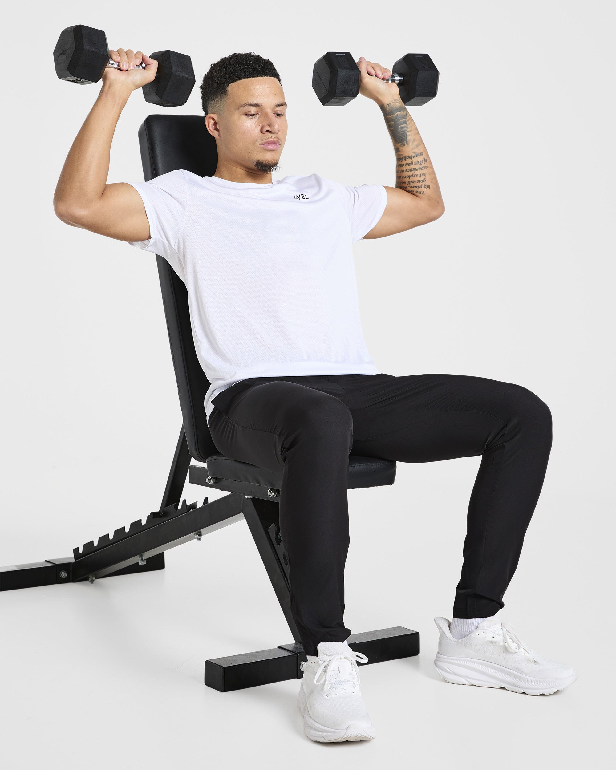 Ascend Zip Joggers - Zwart