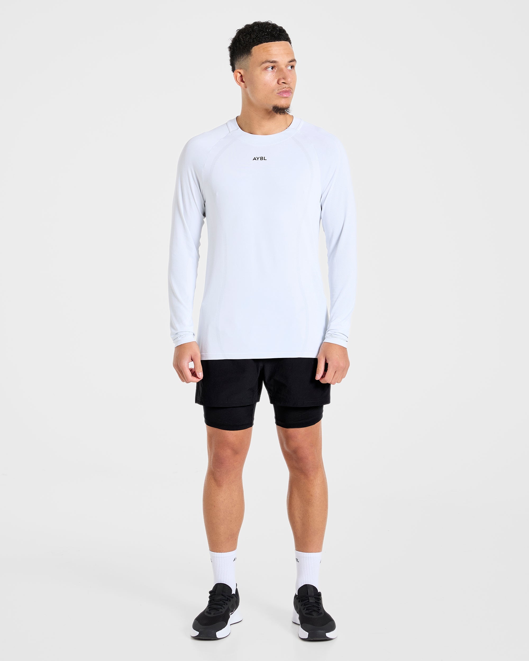Signature 2 in 1 Shorts - Zwart