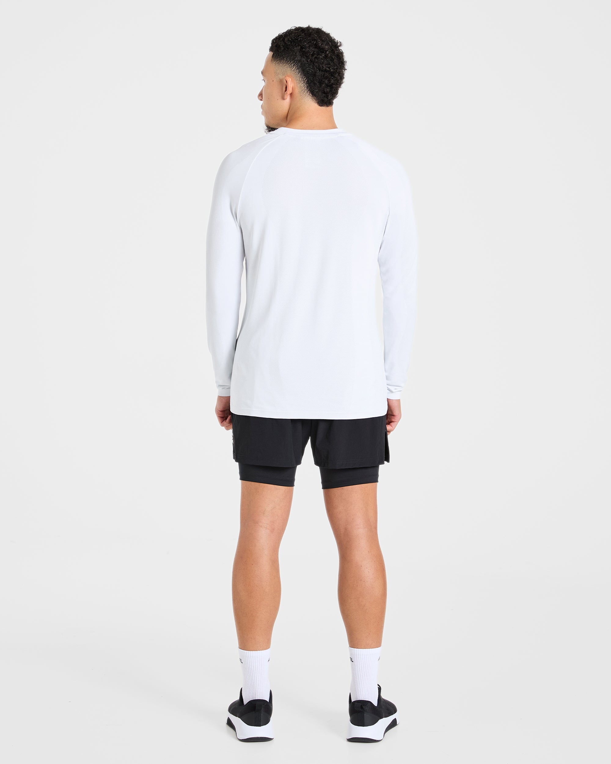 Signature 2 in 1 Shorts - Zwart