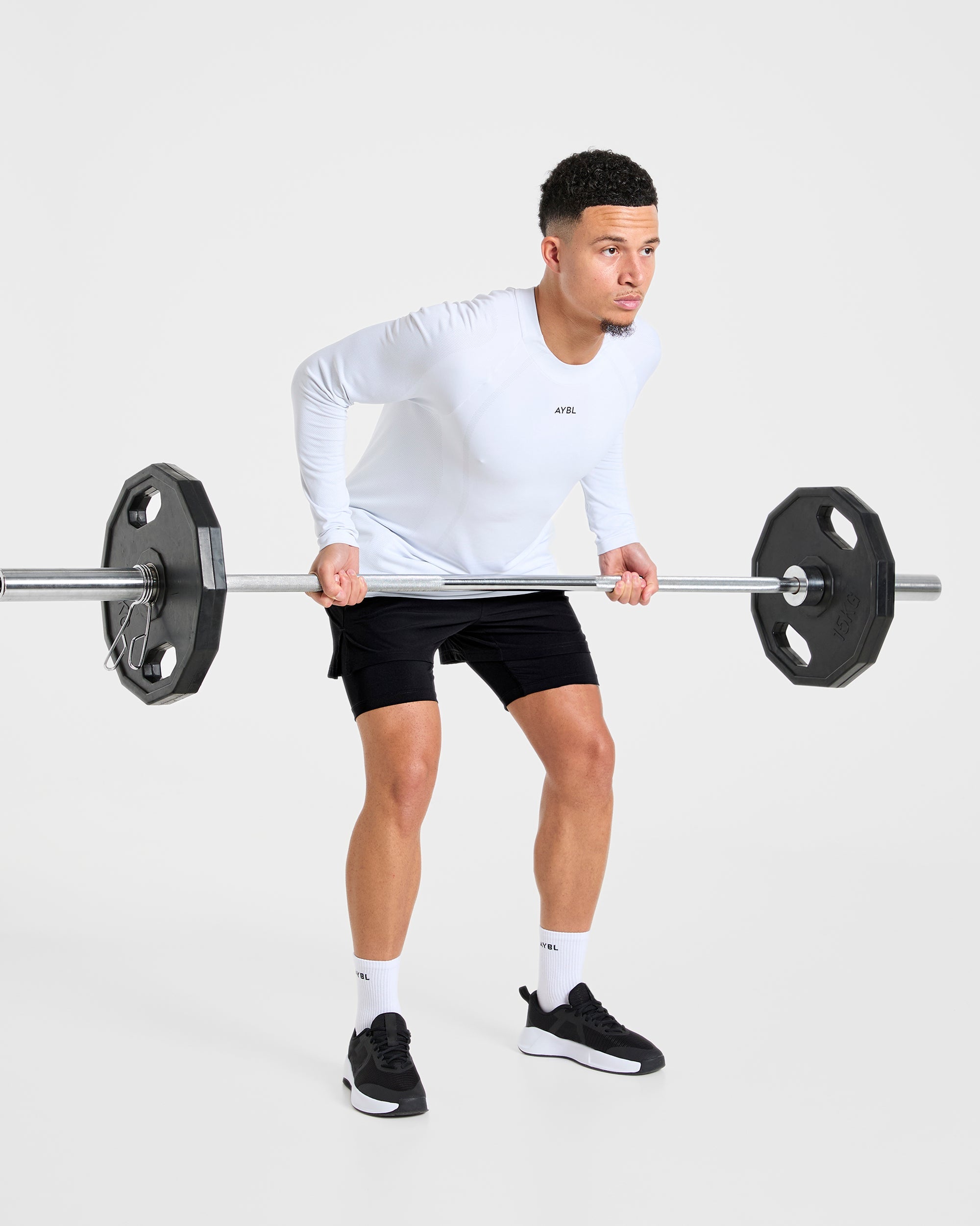 Signature 2 in 1 Shorts - Zwart