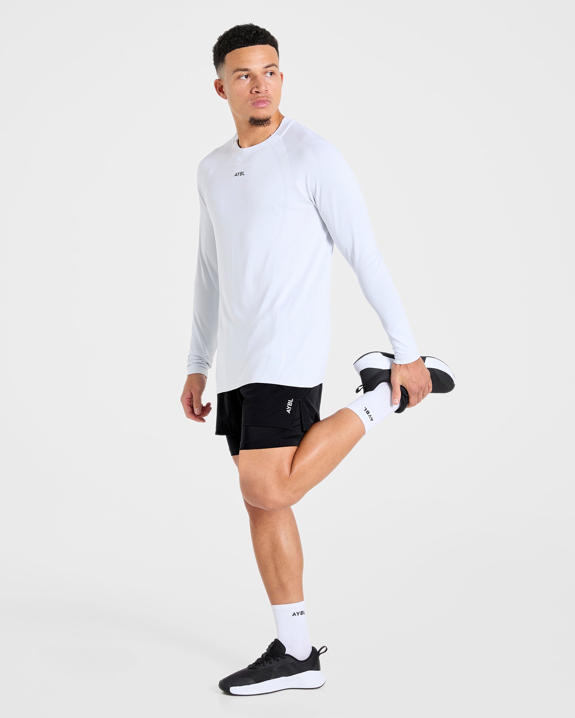 Signature 2 in 1 Shorts - Zwart