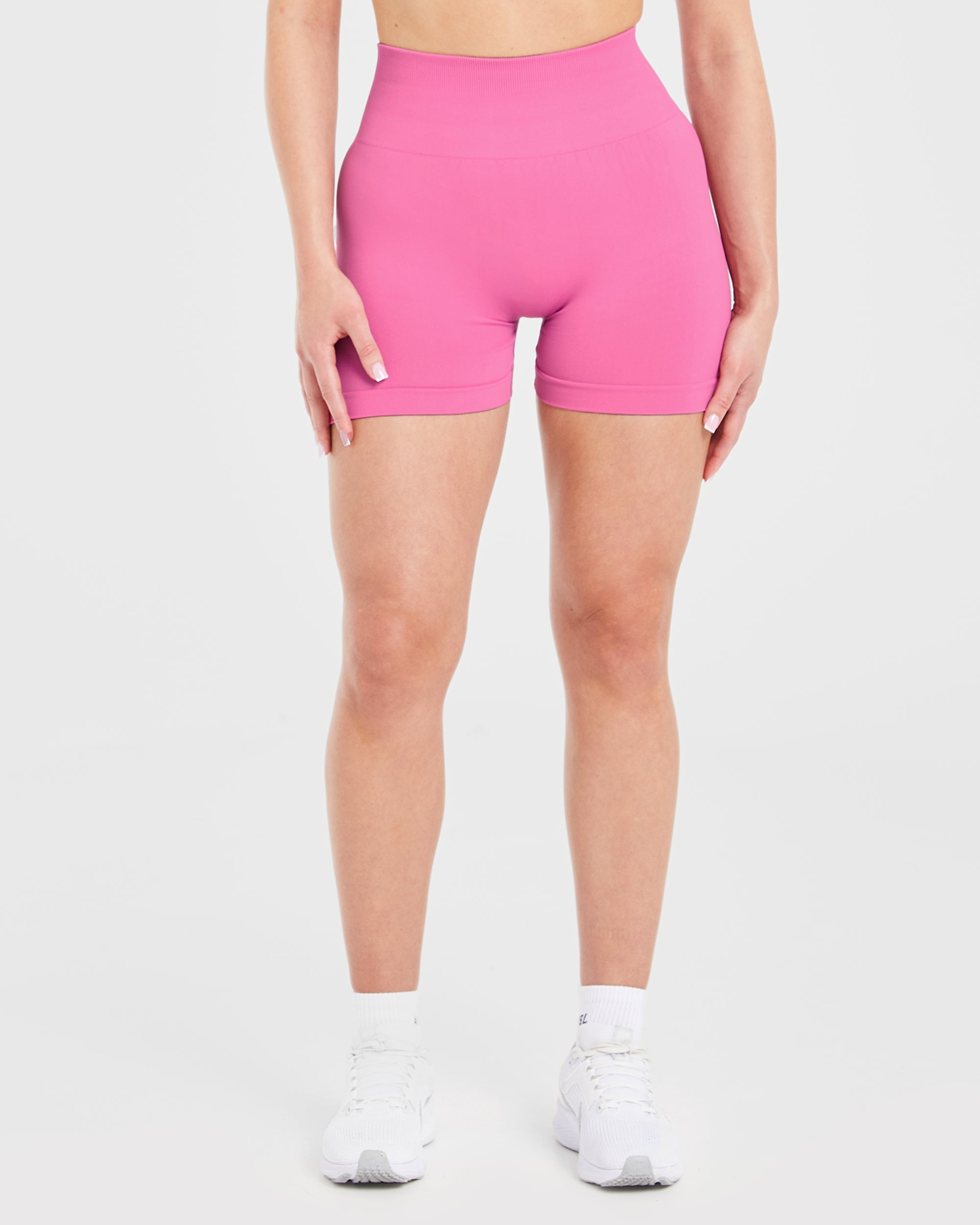 Power Seamless Shorts - Roze