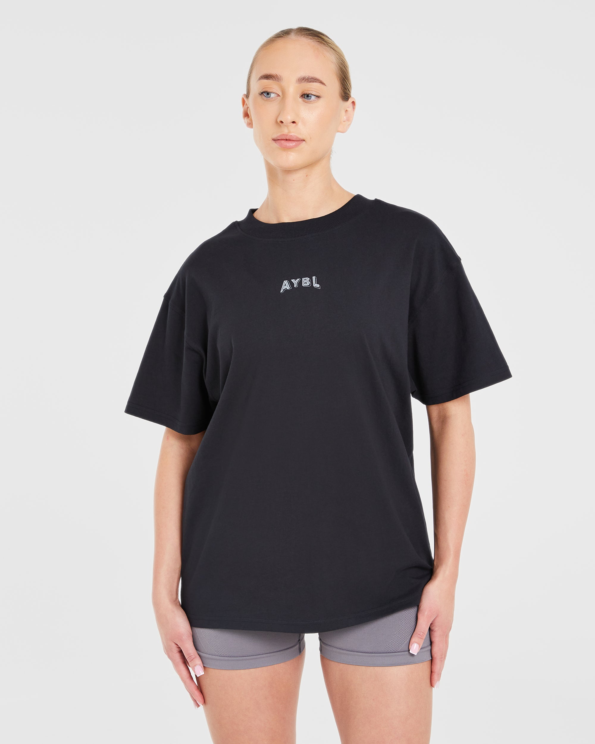 Amsterdam Oversized T Shirt - Zwart