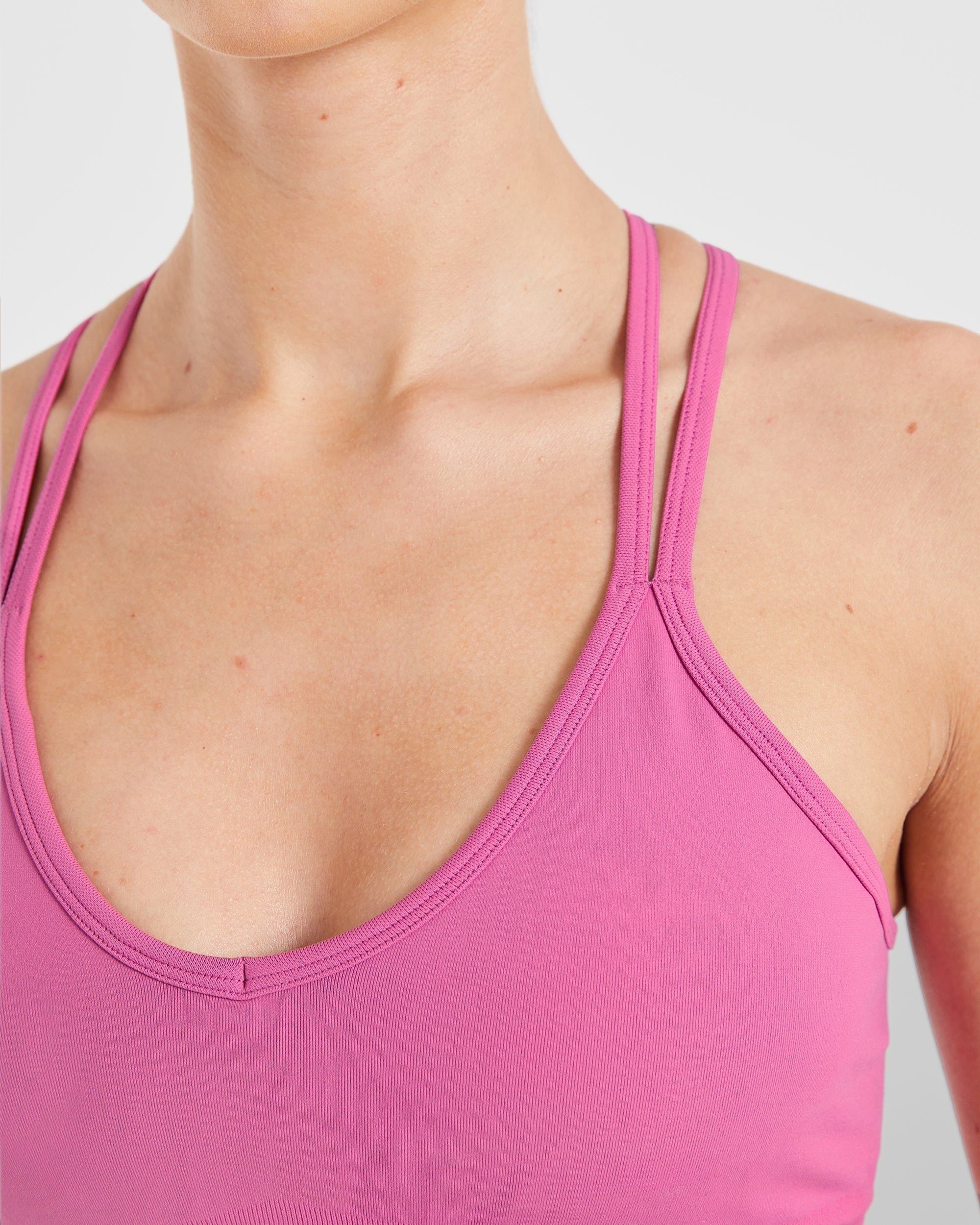 Power Seamless Sports Bra - Roze